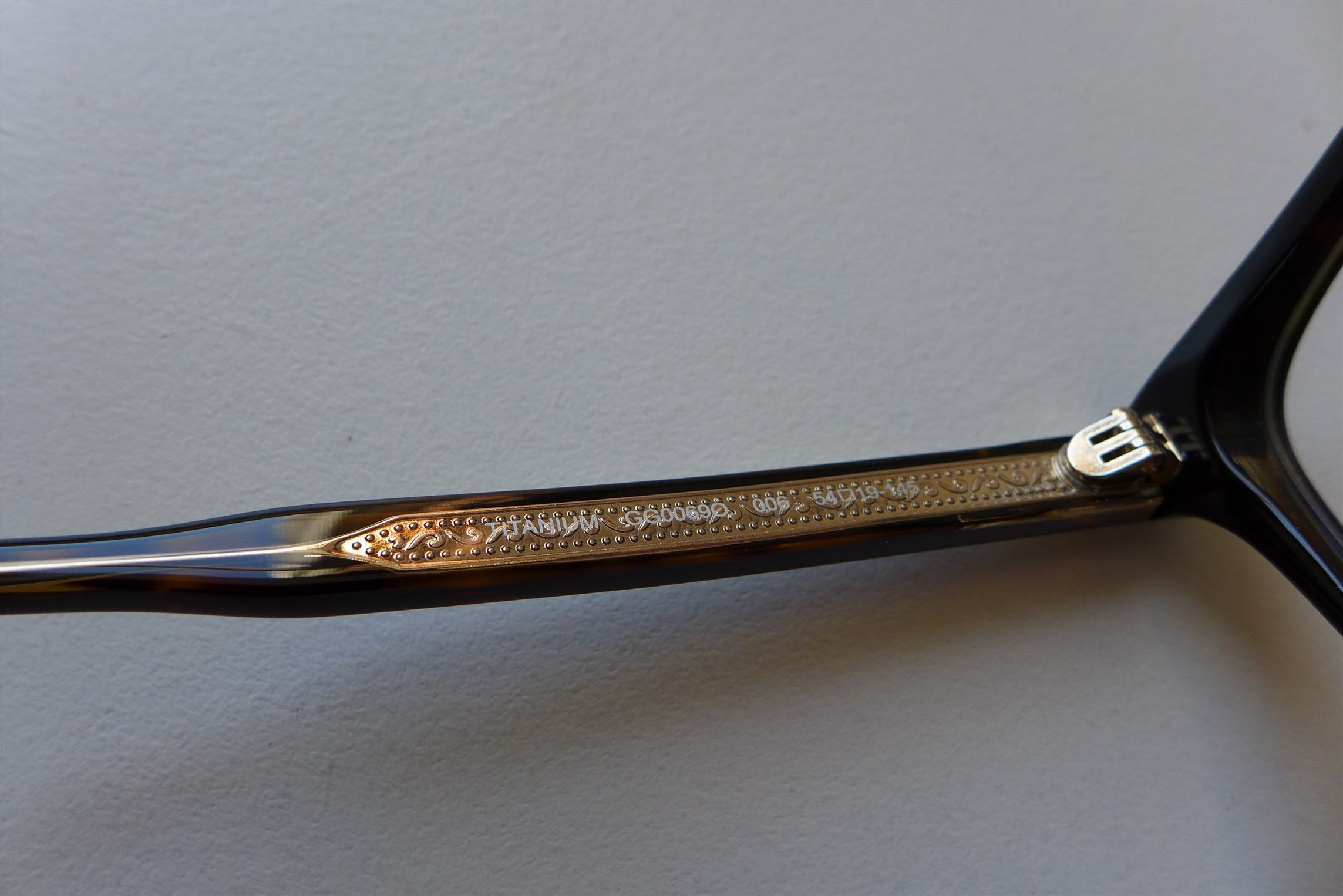 Gucci Gucci Japanese Collection Square Glasses - Dark Havana Size ONE SIZE - 16 Thumbnail
