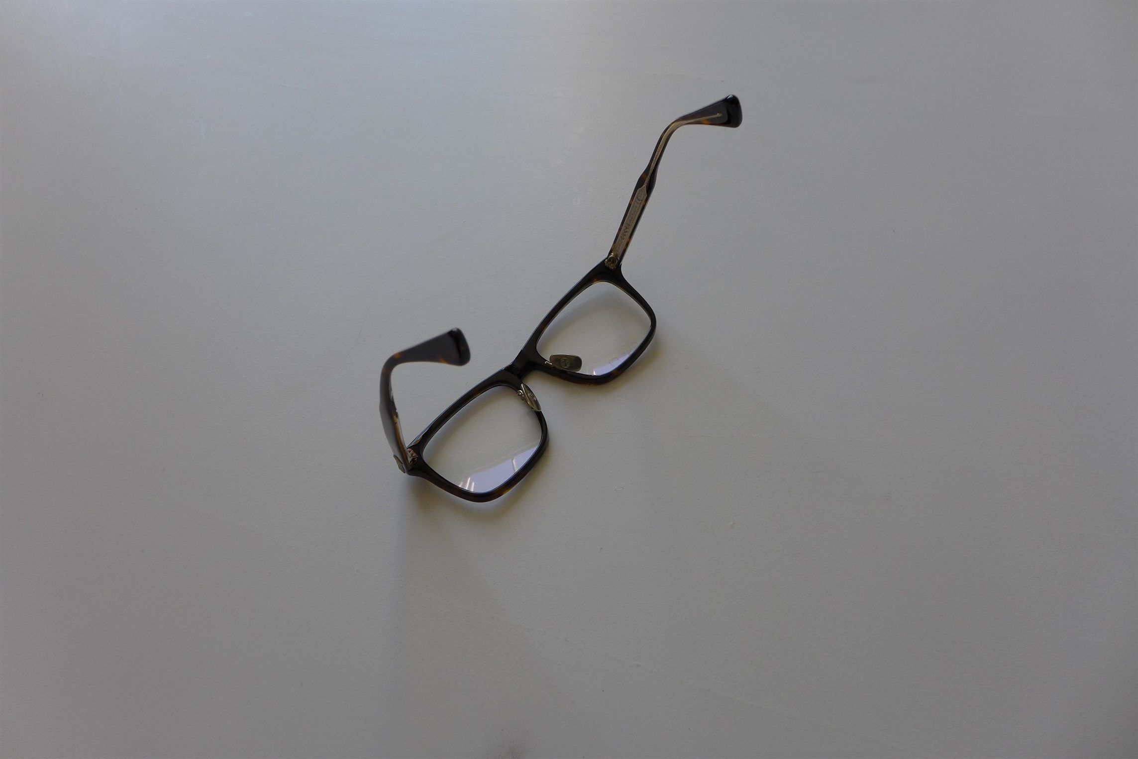 Gucci Gucci Japanese Collection Square Glasses - Dark Havana Size ONE SIZE - 9 Thumbnail