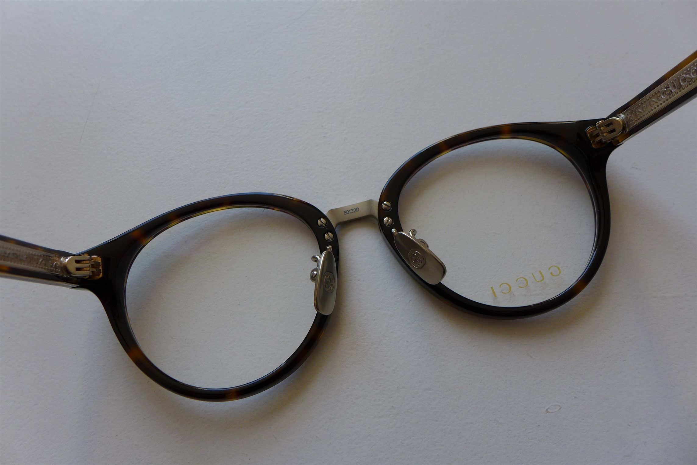 Gucci Gucci Japanese Collection Round Glasses -- Havana Size ONE SIZE - 10 Thumbnail