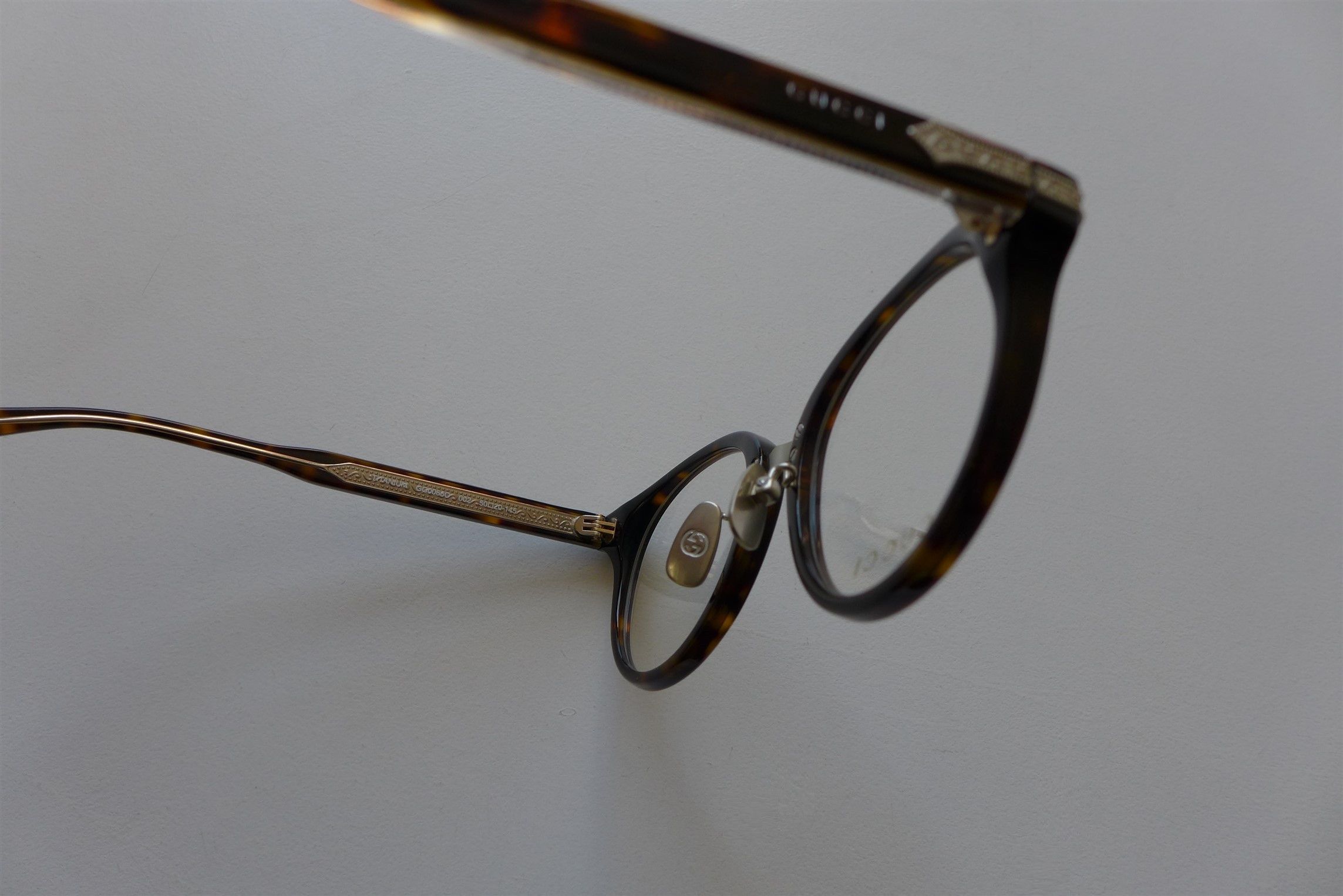Gucci Gucci Japanese Collection Round Glasses -- Havana Size ONE SIZE - 11 Thumbnail