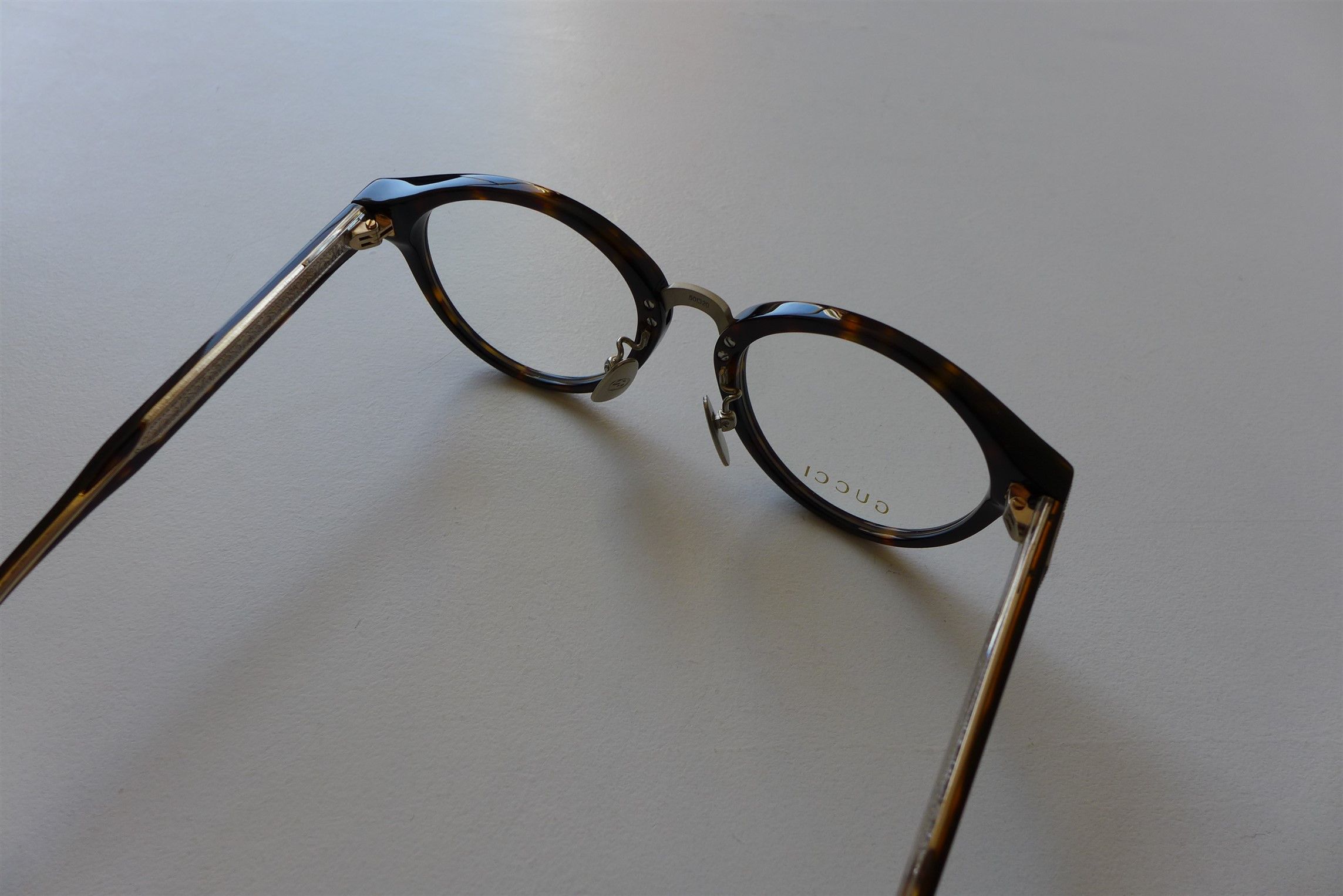 Gucci Gucci Japanese Collection Round Glasses -- Havana Size ONE SIZE - 8 Thumbnail