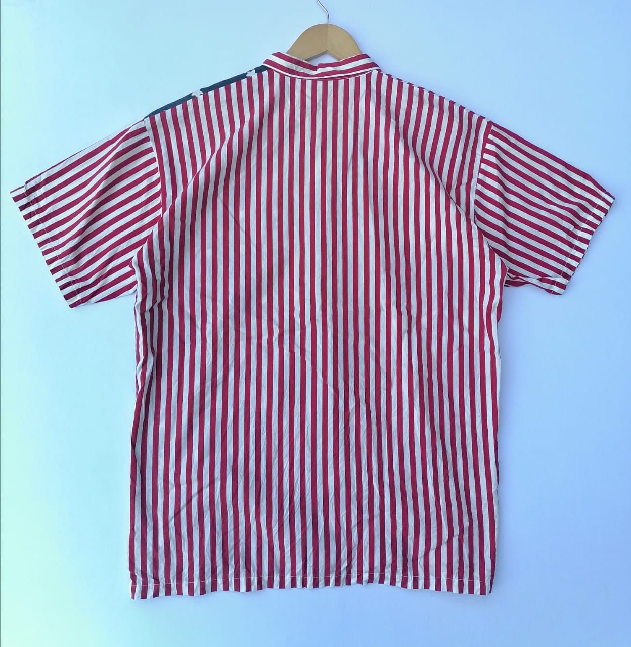 Designer Green House America Flag Buttons Shirt Size US L / EU 52-54 / 3 - 2 Thumbnail