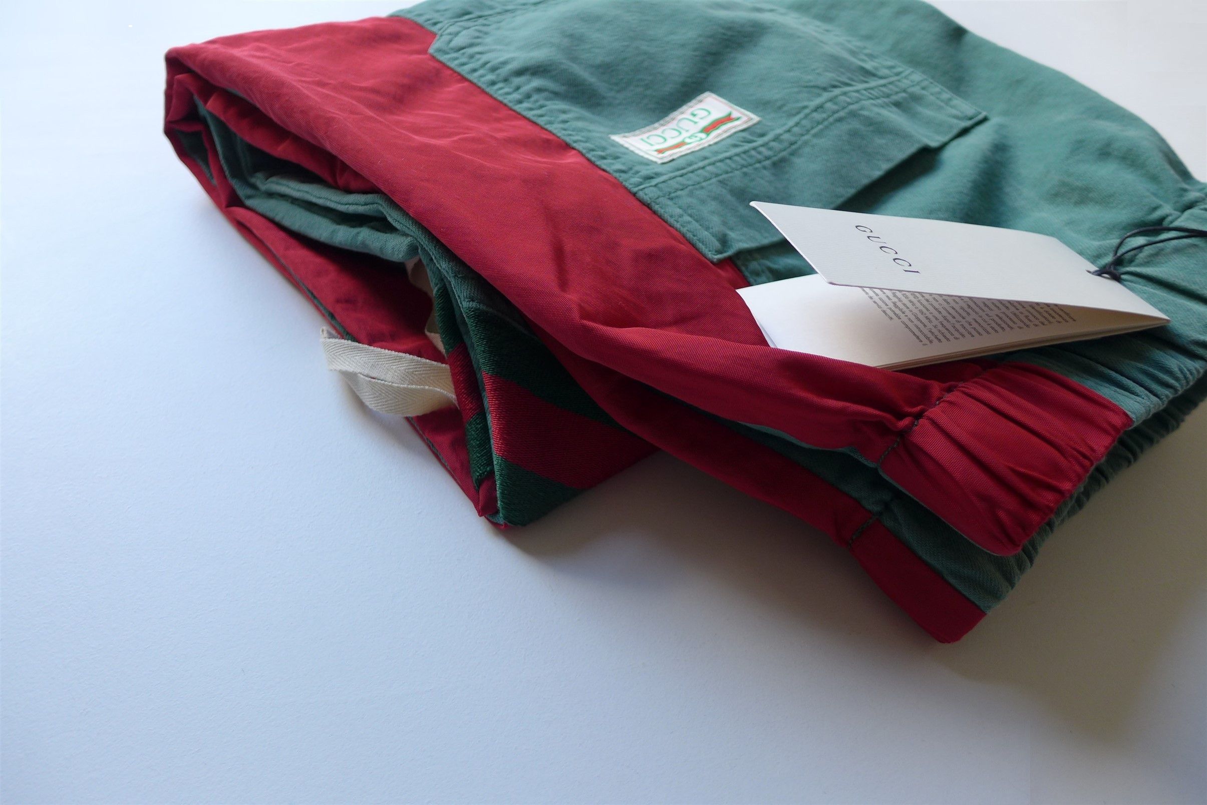 Gucci Gucci Web Stripe Track Pants - Stonewashed Green Denim Size US 36 / EU 52 - 8 Thumbnail