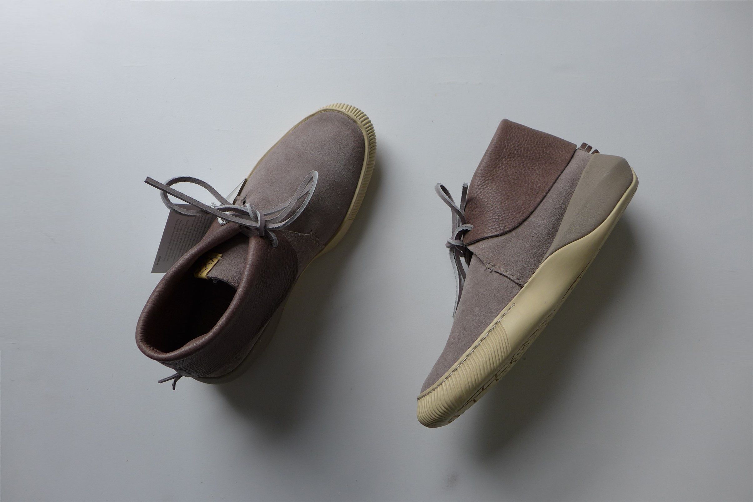 Visvim Visvim Flynt II Folk Sneakers -- Grey Suede Size US 9 / EU 42 - 3 Thumbnail