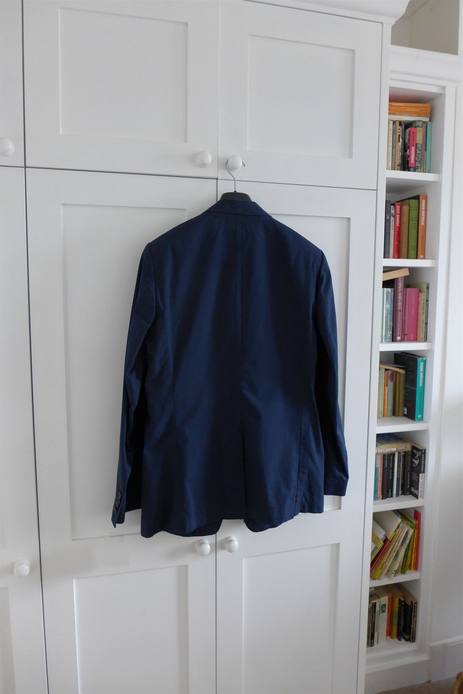 Dries Van Noten Dries Van Noten Burness Jacket - Navy Cotton Size US M / EU 48-50 / 2 - 2 Thumbnail