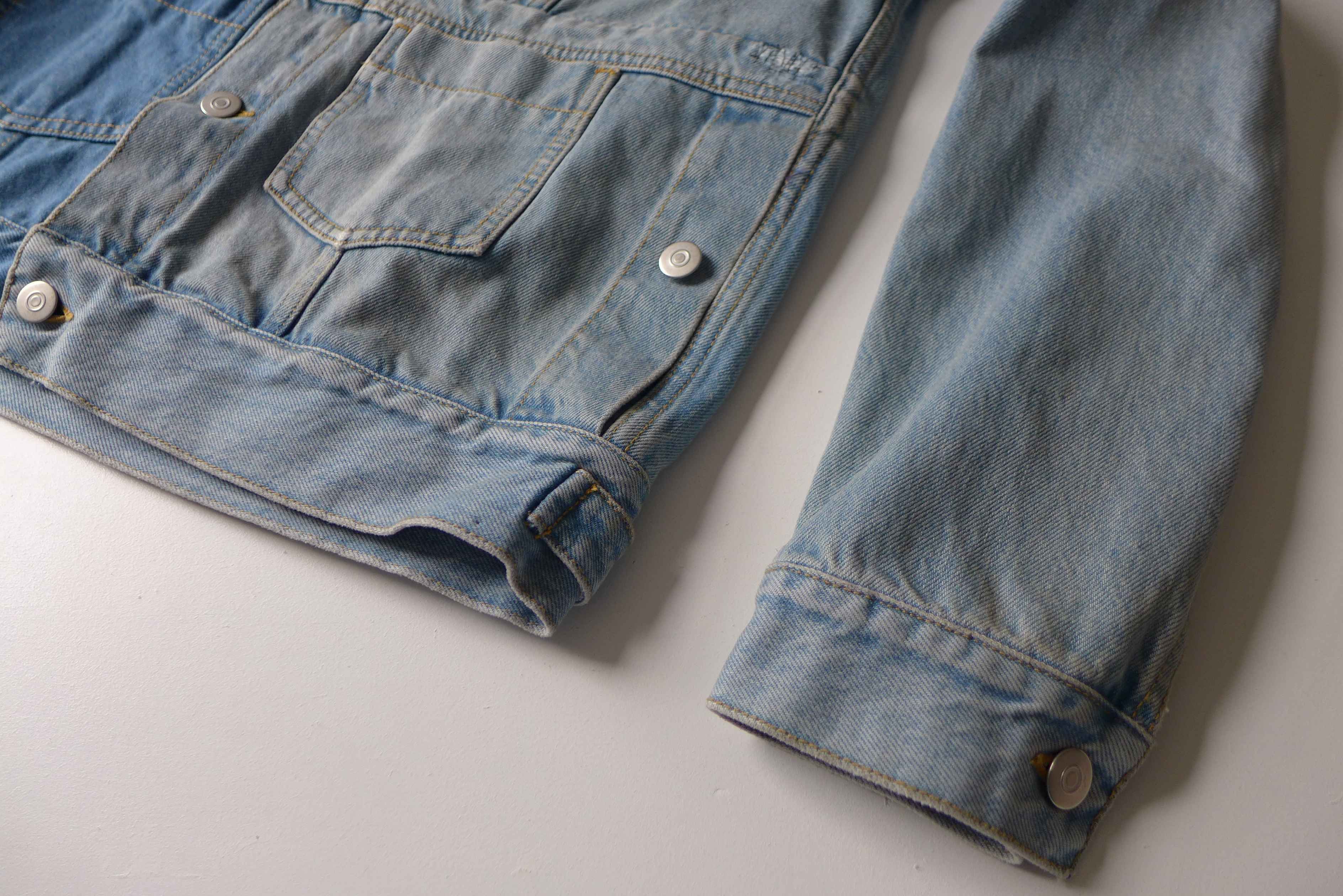 Maison Margiela Margiela SS18 Reconstructed Blue Denim Jacket Size US M / EU 48-50 / 2 - 12 Thumbnail