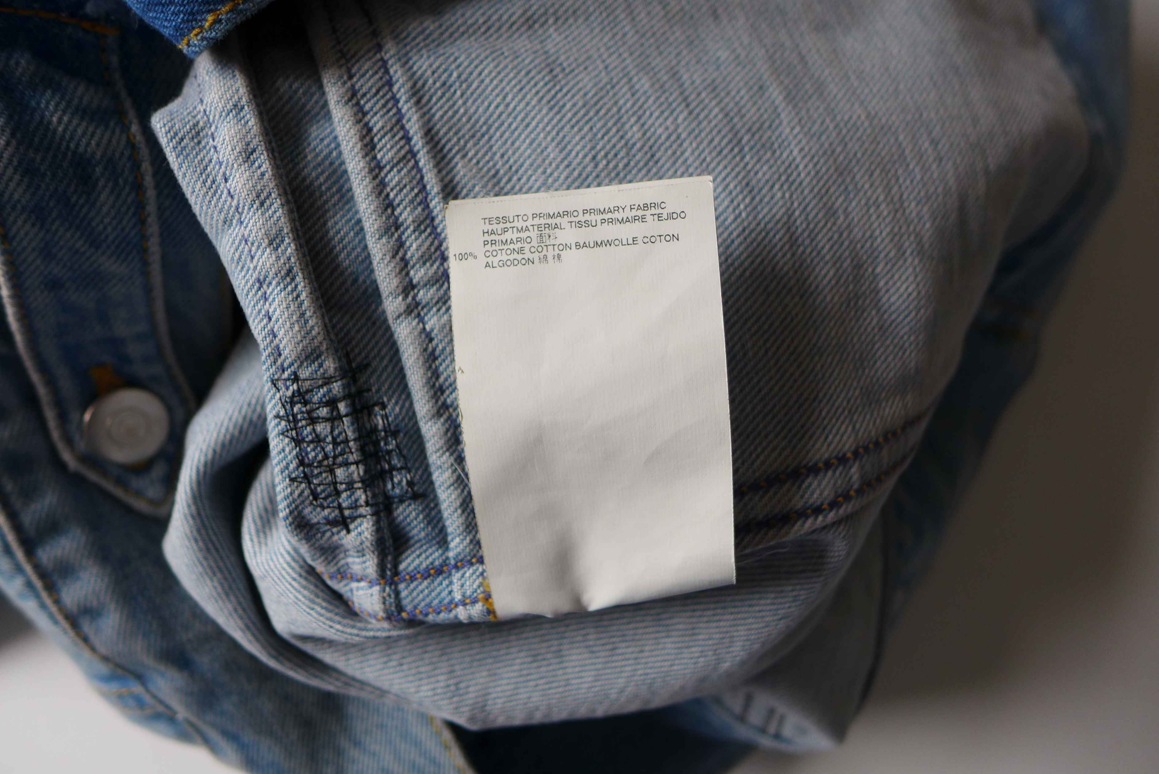 Maison Margiela Margiela SS18 Reconstructed Blue Denim Jacket Size US M / EU 48-50 / 2 - 21 Thumbnail