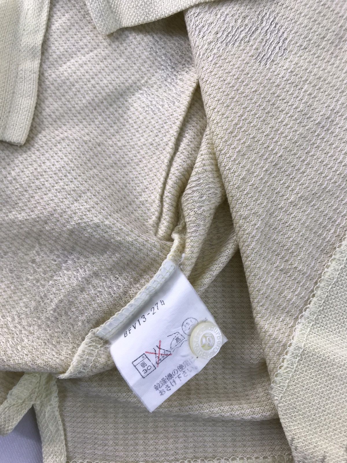 Burberry × Vintage Rare Burberry All Over Prorsum Logo Polo Pocket Tee Size US M / EU 48-50 / 2 - 6 Thumbnail