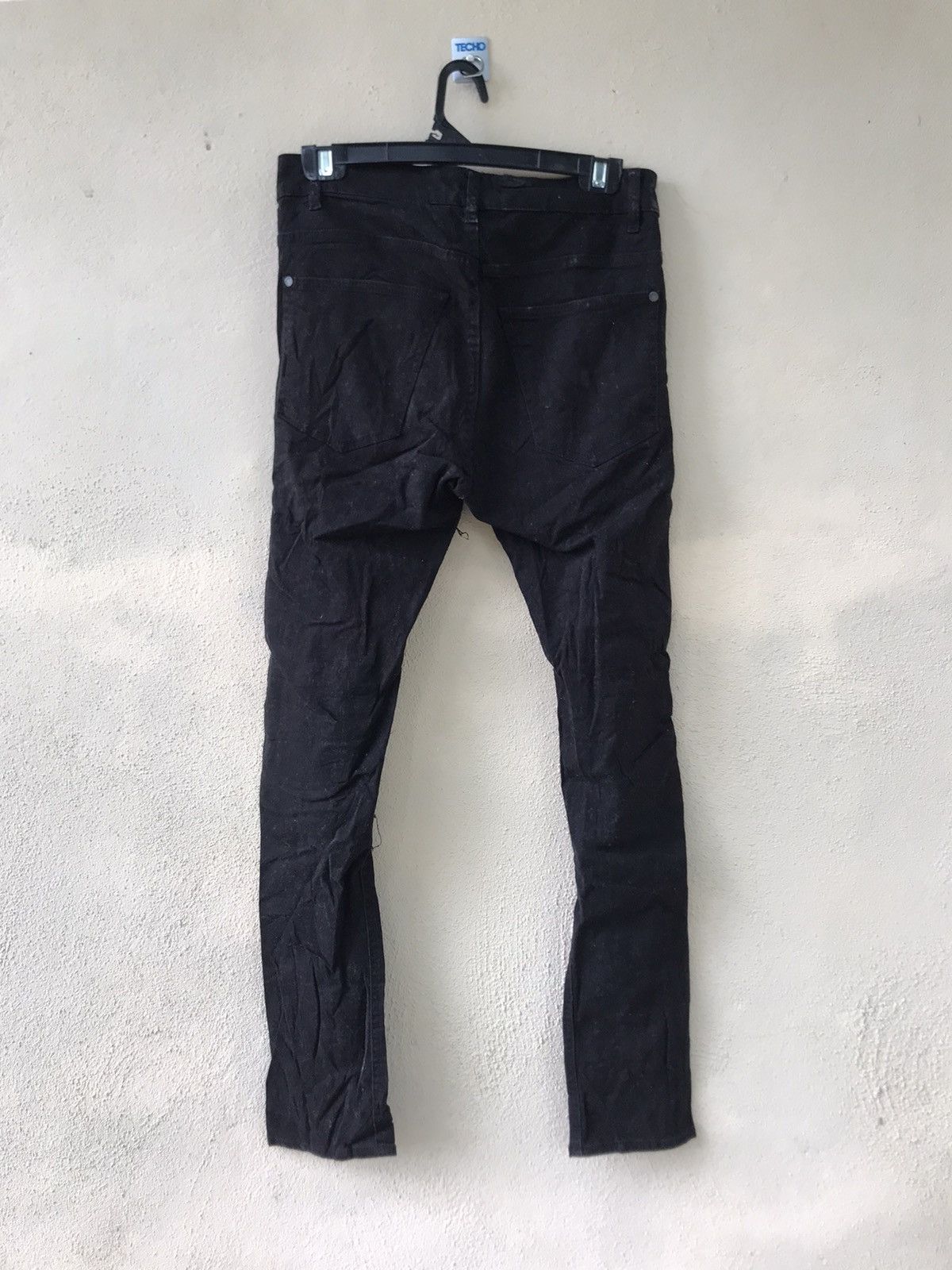H&M Divided H&M Distress Super Skinny Denim Pant Size US 30 / EU 46 - 3 Thumbnail