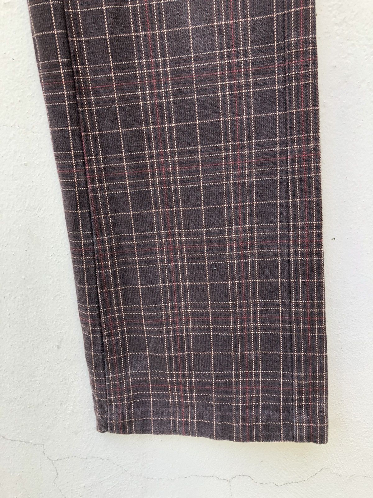 Vintage Vintage Acoustic Japan Cheks Pant Flare Jeans Size US 31 - 14 Thumbnail