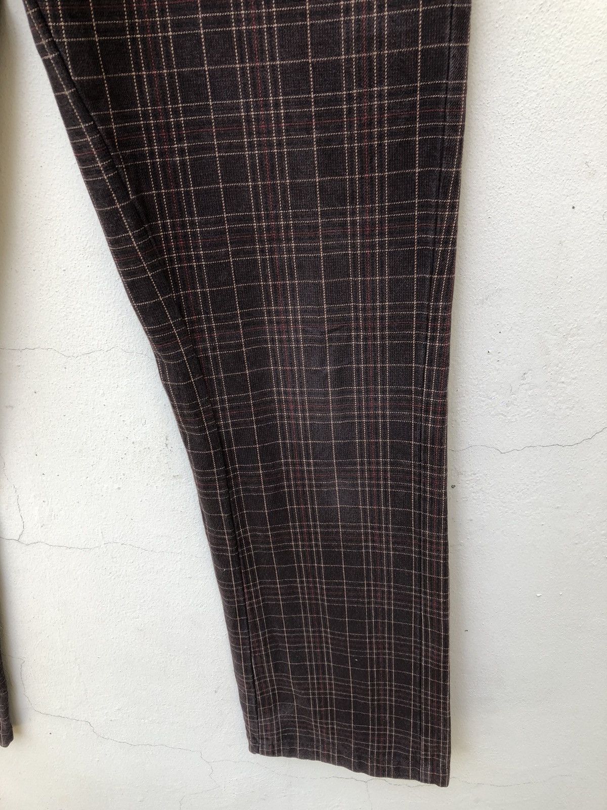 Vintage Vintage Acoustic Japan Cheks Pant Flare Jeans Size US 31 - 13 Thumbnail