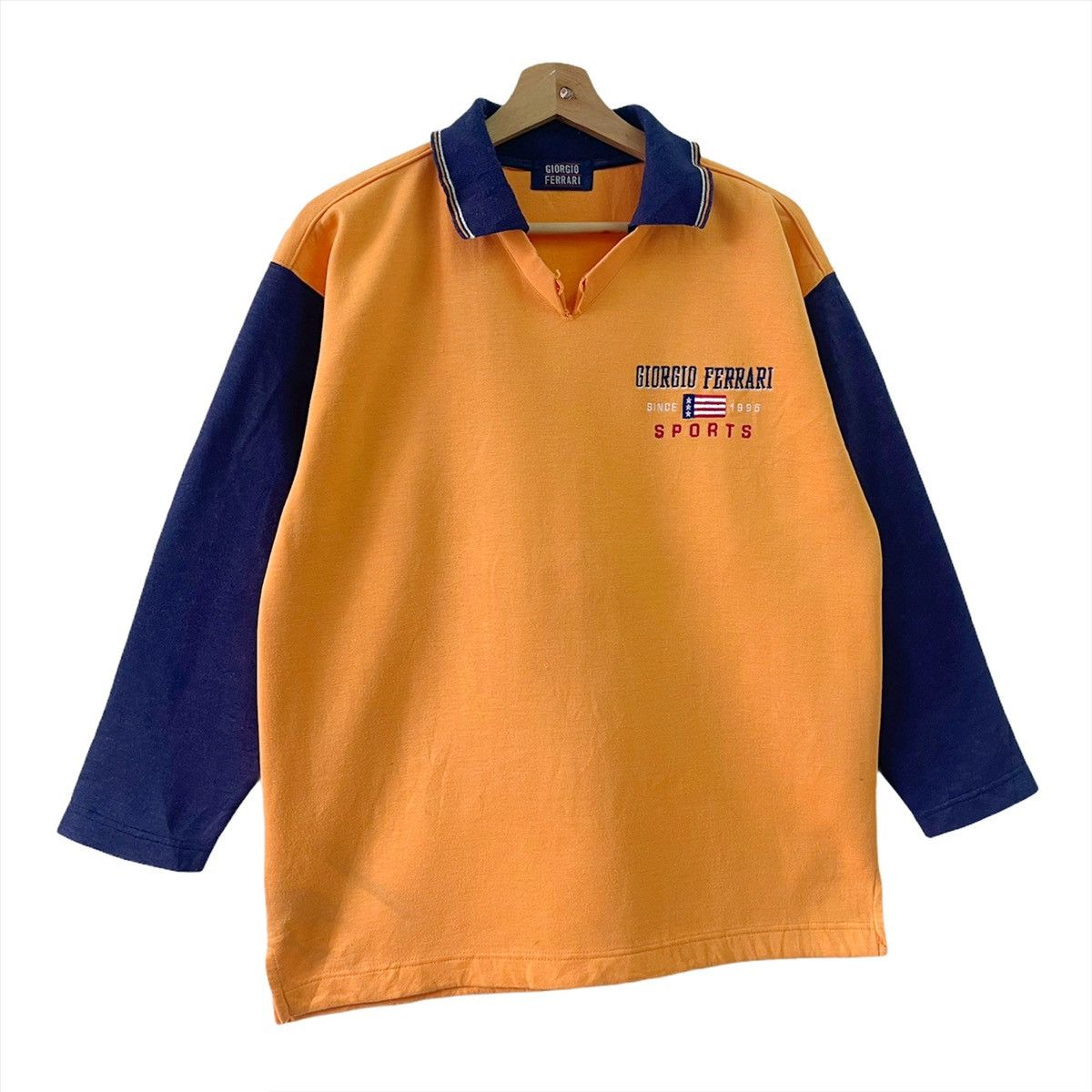 Designer × Vintage Vintage Giorgio Ferrari Sports LongSleeve Size M Size US M / EU 48-50 / 2 - 2 Thumbnail