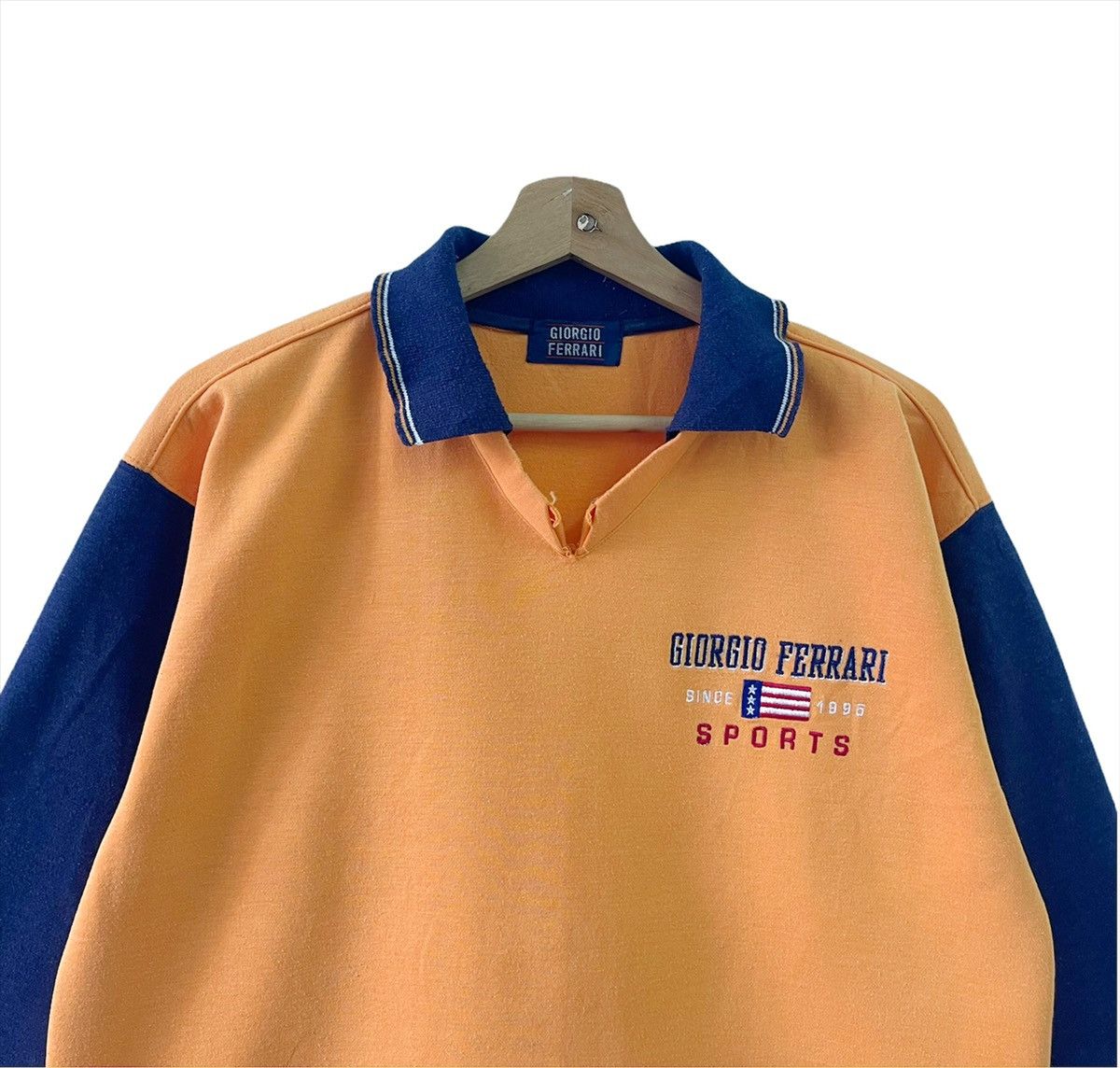 Designer × Vintage Vintage Giorgio Ferrari Sports LongSleeve Size M Size US M / EU 48-50 / 2 - 4 Thumbnail