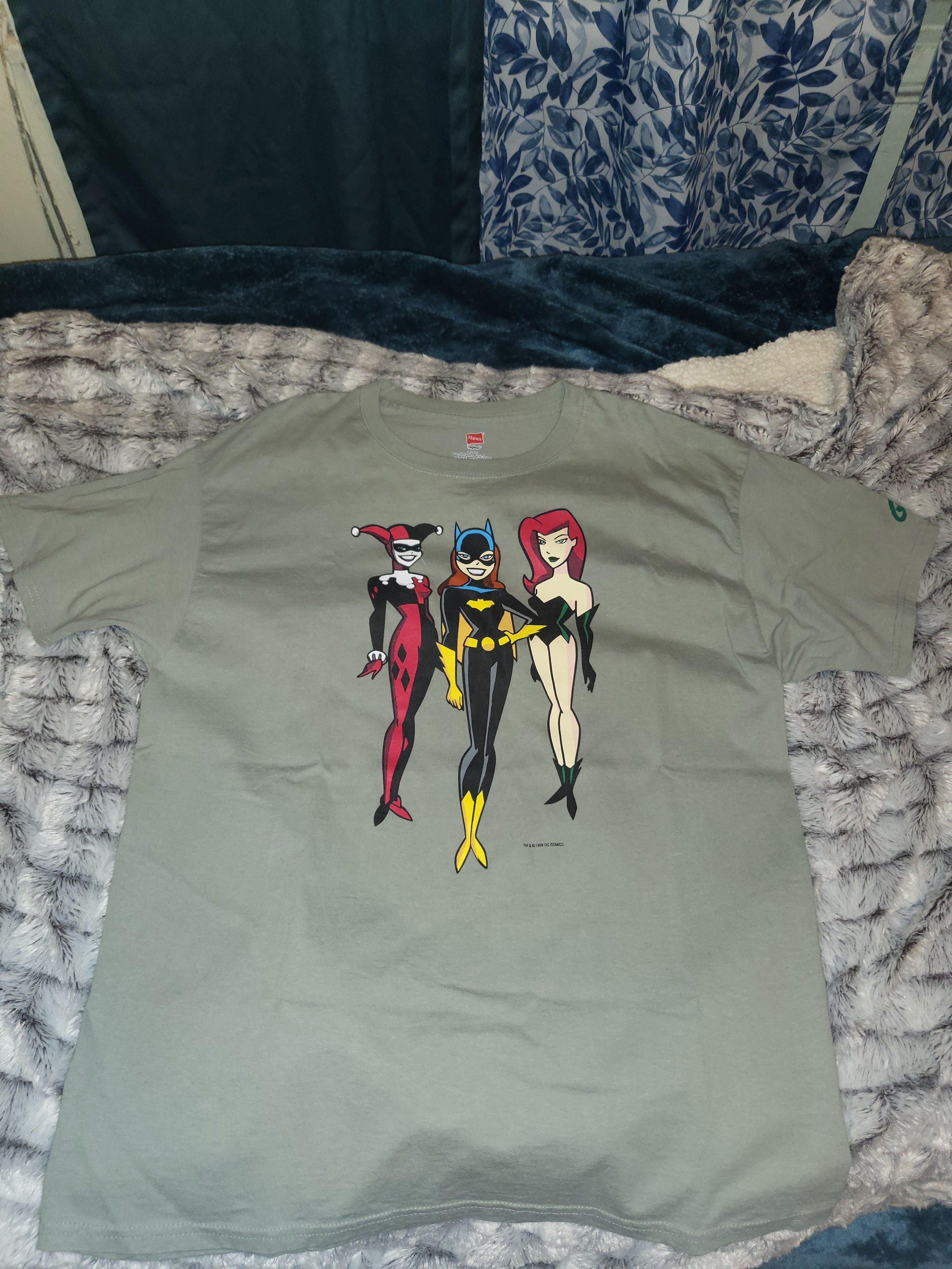 DC Comics × Vintage Graphitti Hanes 1999 Harly Quinn Batgirl and Poison Ivy Size US L / EU 52-54 / 3 - 1 Thumbnail