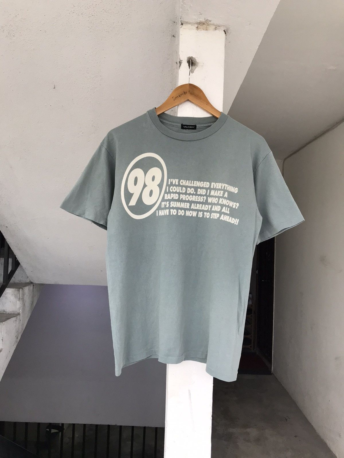 20471120 × Beauty Beast 1998 Milkboy poem Tee Size US M / EU 48-50 / 2 - 5 Thumbnail
