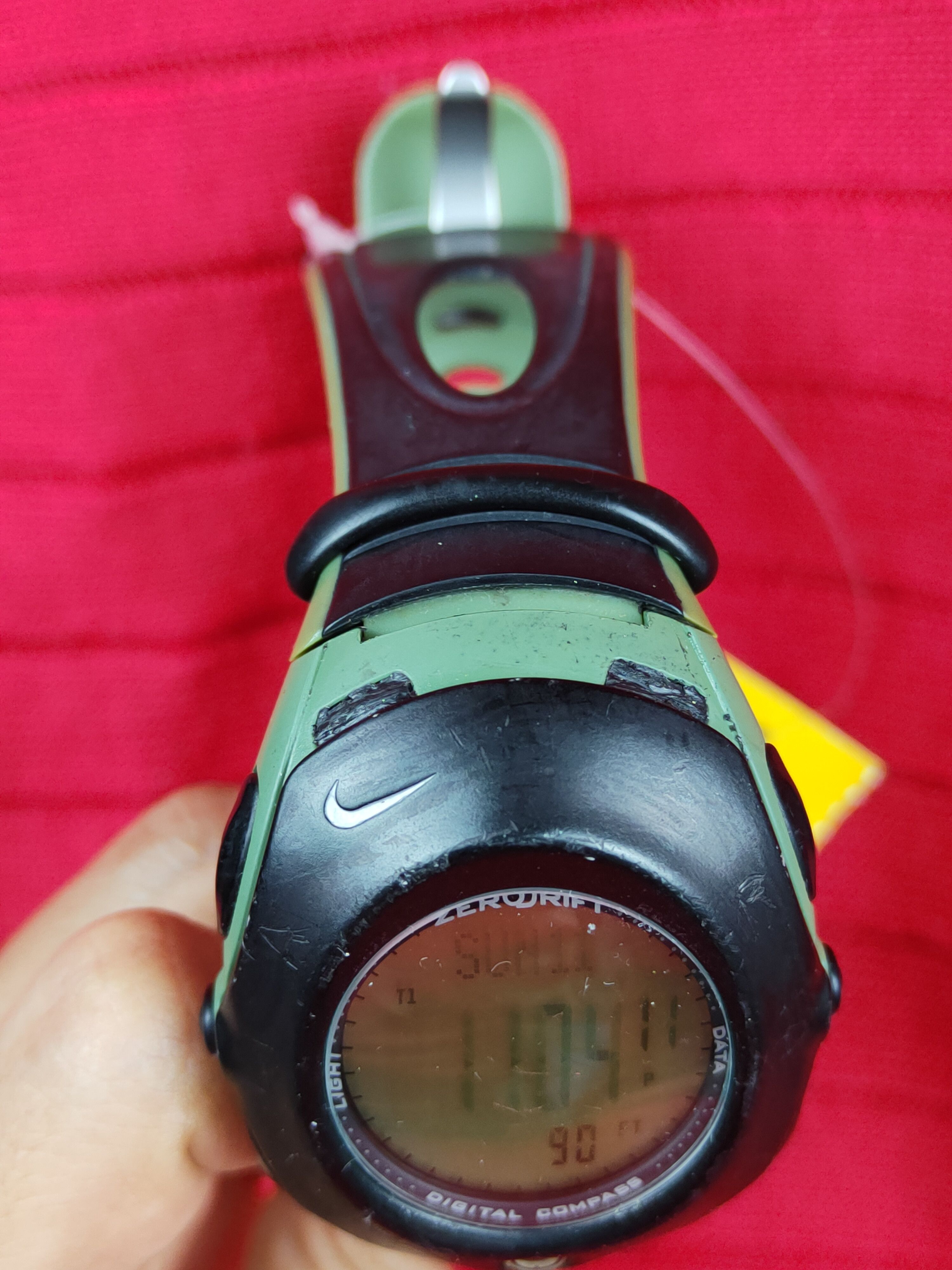 Nike ACG Zero Drift Digital Compass Vintage Watch #J022s