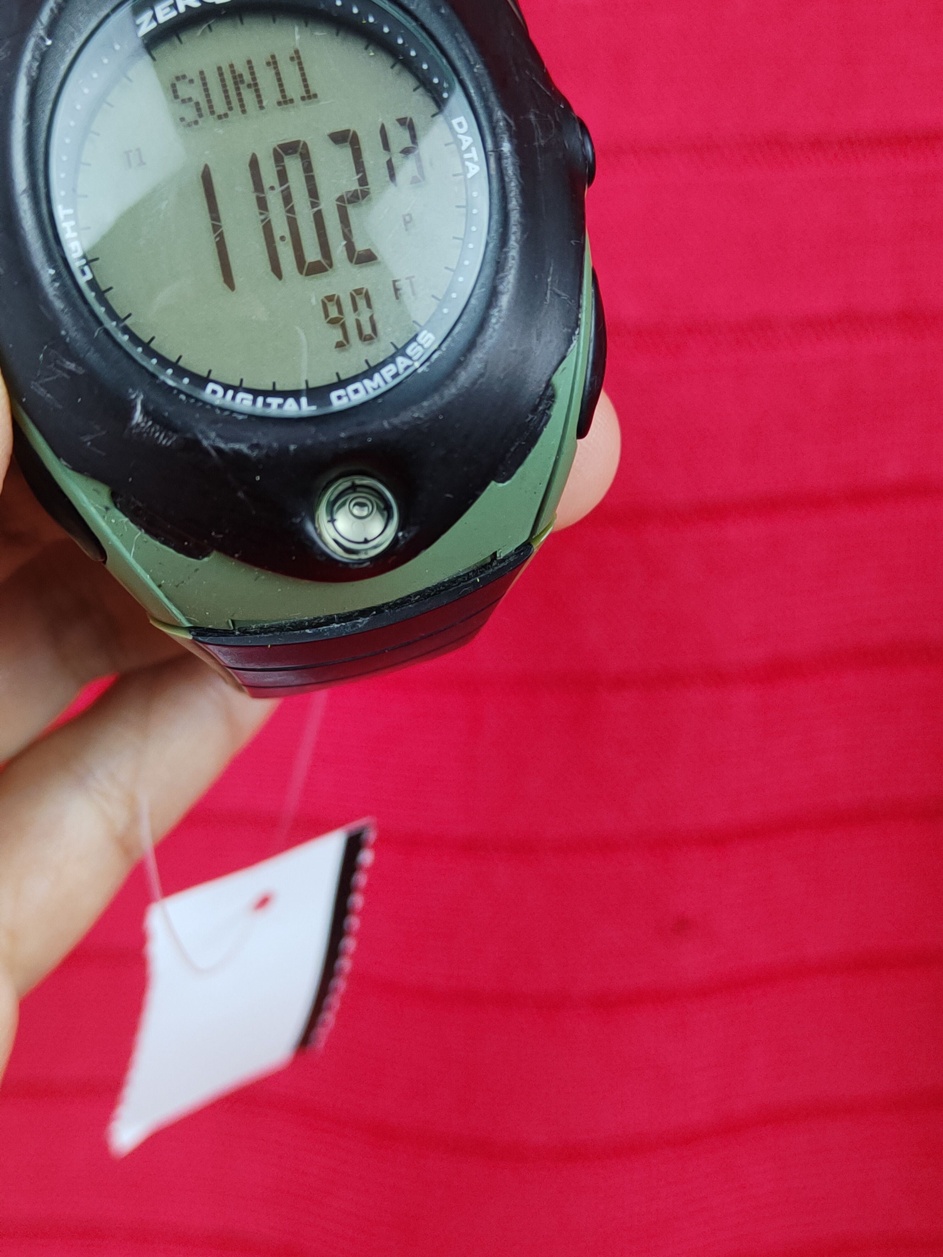 Nike ACG Zero Drift Digital Compass Vintage Watch #J022s