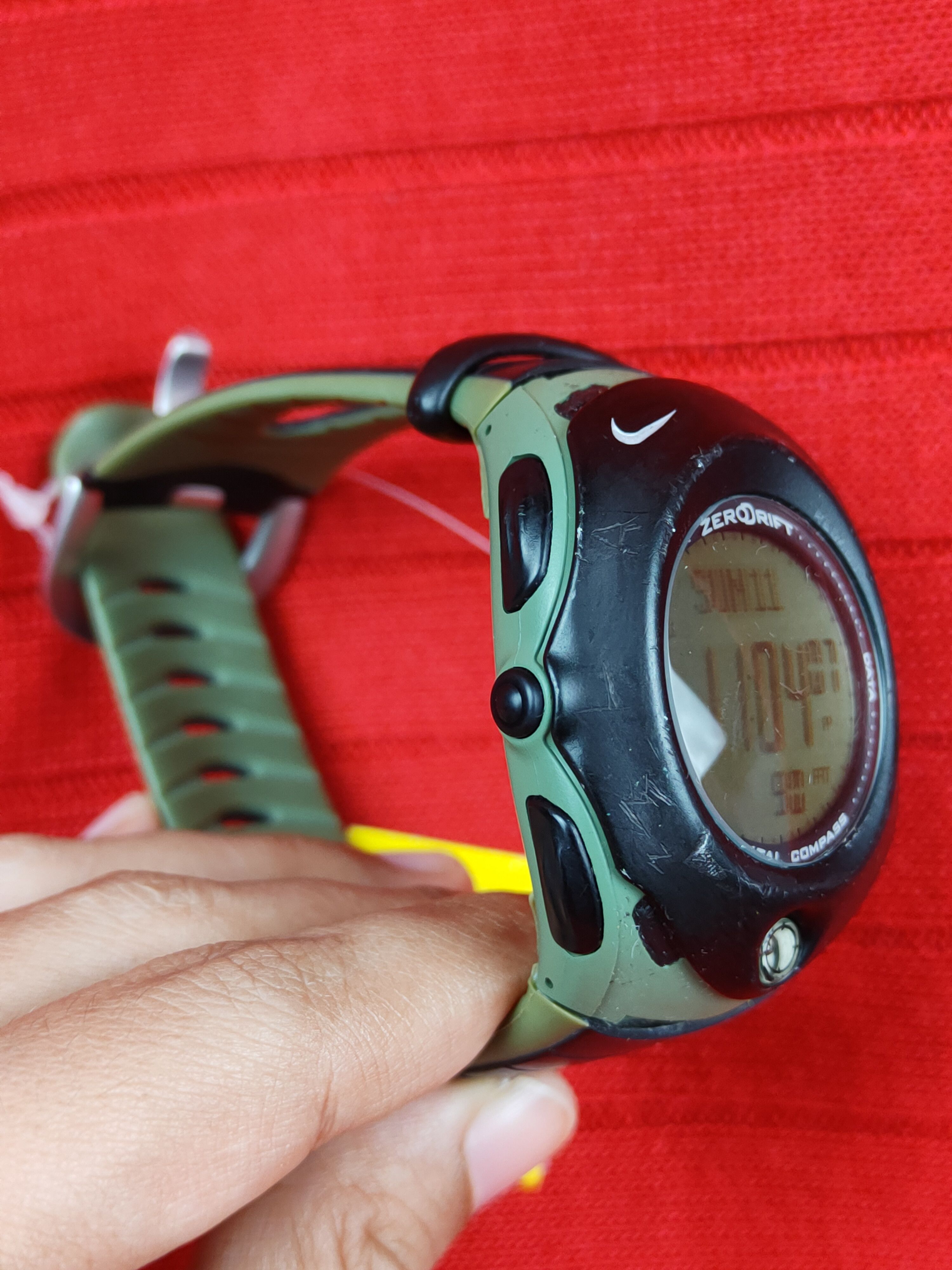 Nike ACG Zero Drift Digital Compass Vintage Watch #J022s