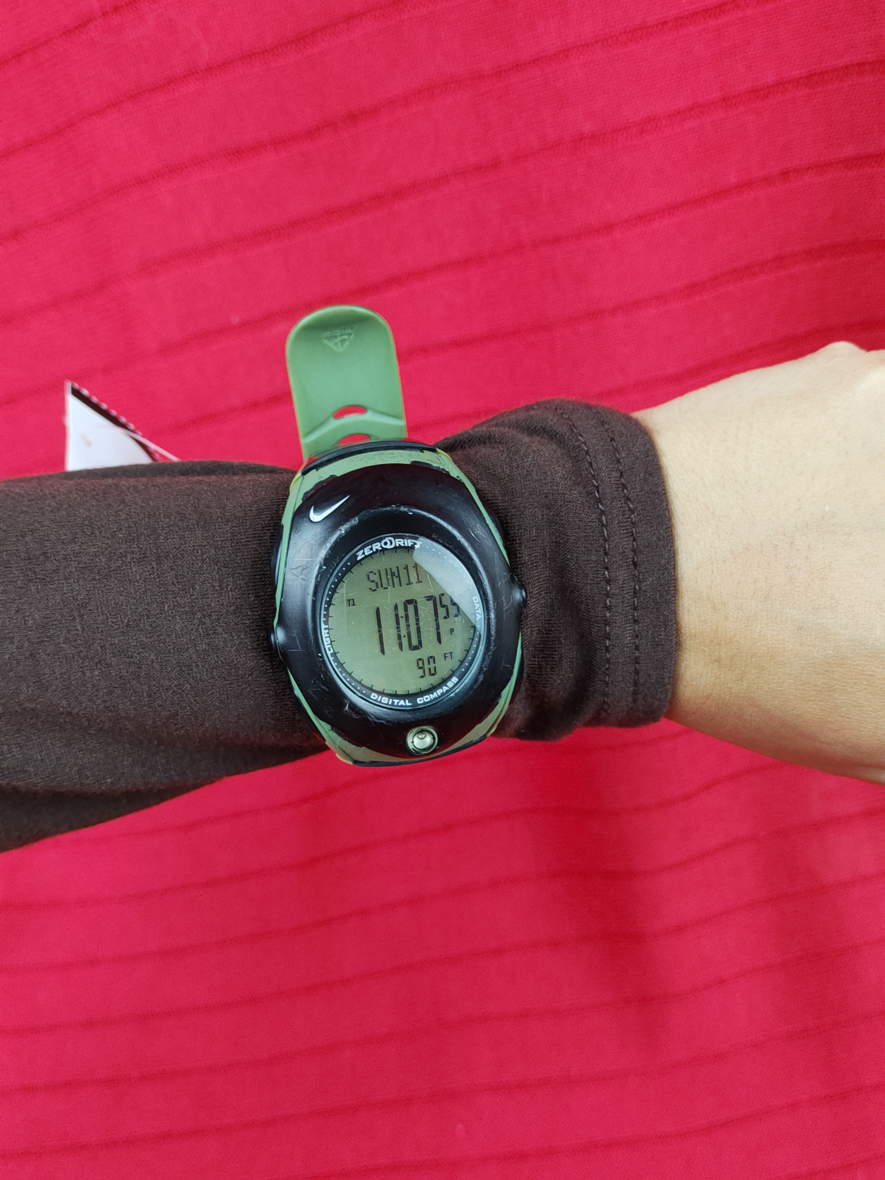 Nike ACG Zero Drift Digital Compass Vintage Watch #J022s