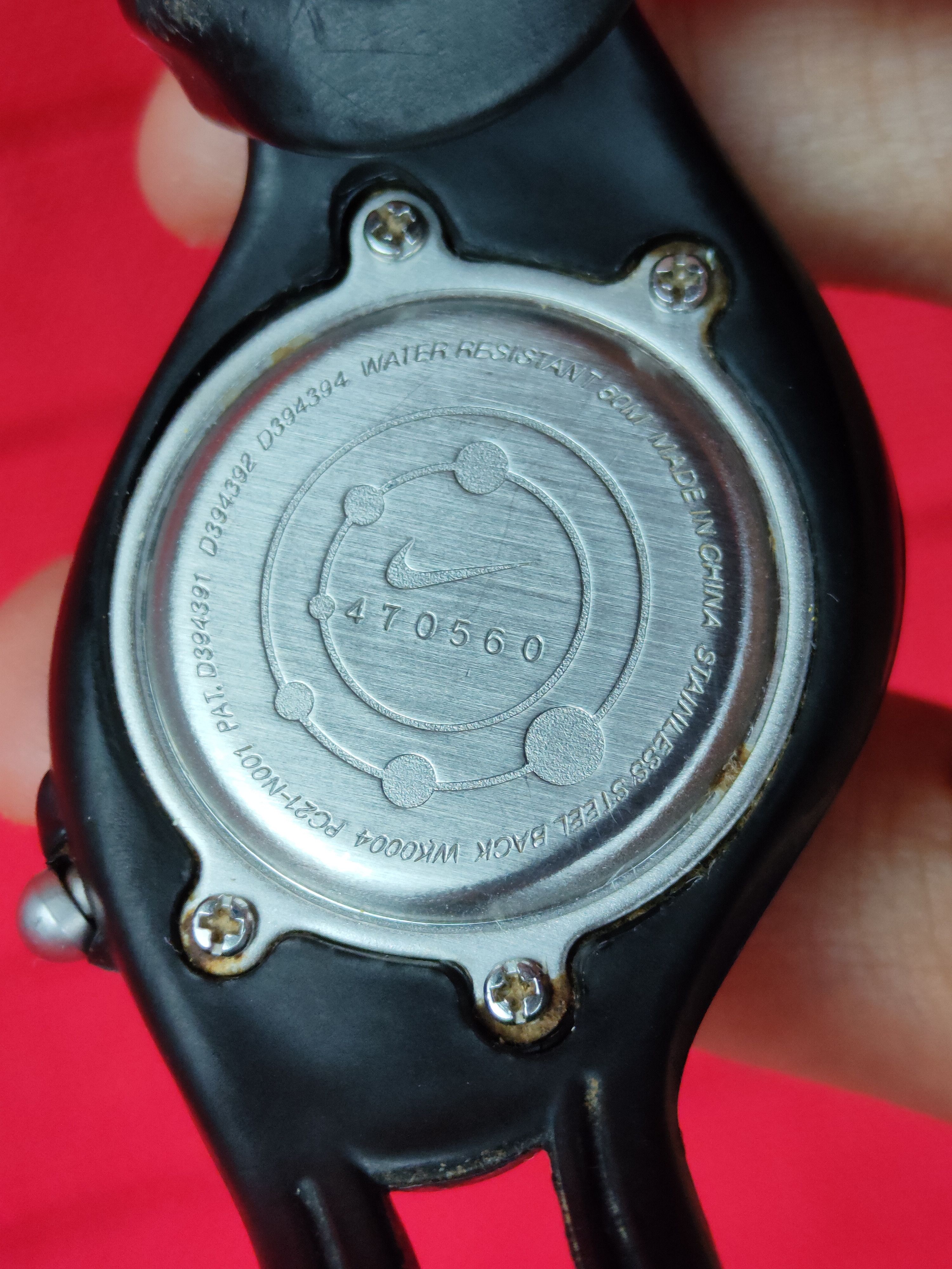 Nike × Vintage DL Nike Analog Vintage Sports Watch #J037s Size ONE SIZE - 10 Thumbnail