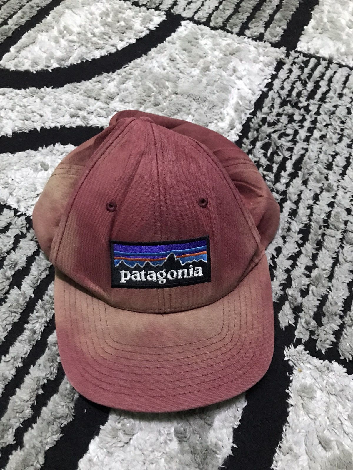 Patagonia Sunfaded Patagonia big logo cap Size ONE SIZE - 1 Thumbnail
