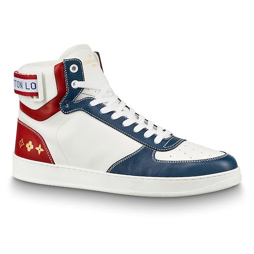 Louis Vuitton Trainer Sneaker Rivoli Boot High Top UK 5 US 6 EU 39