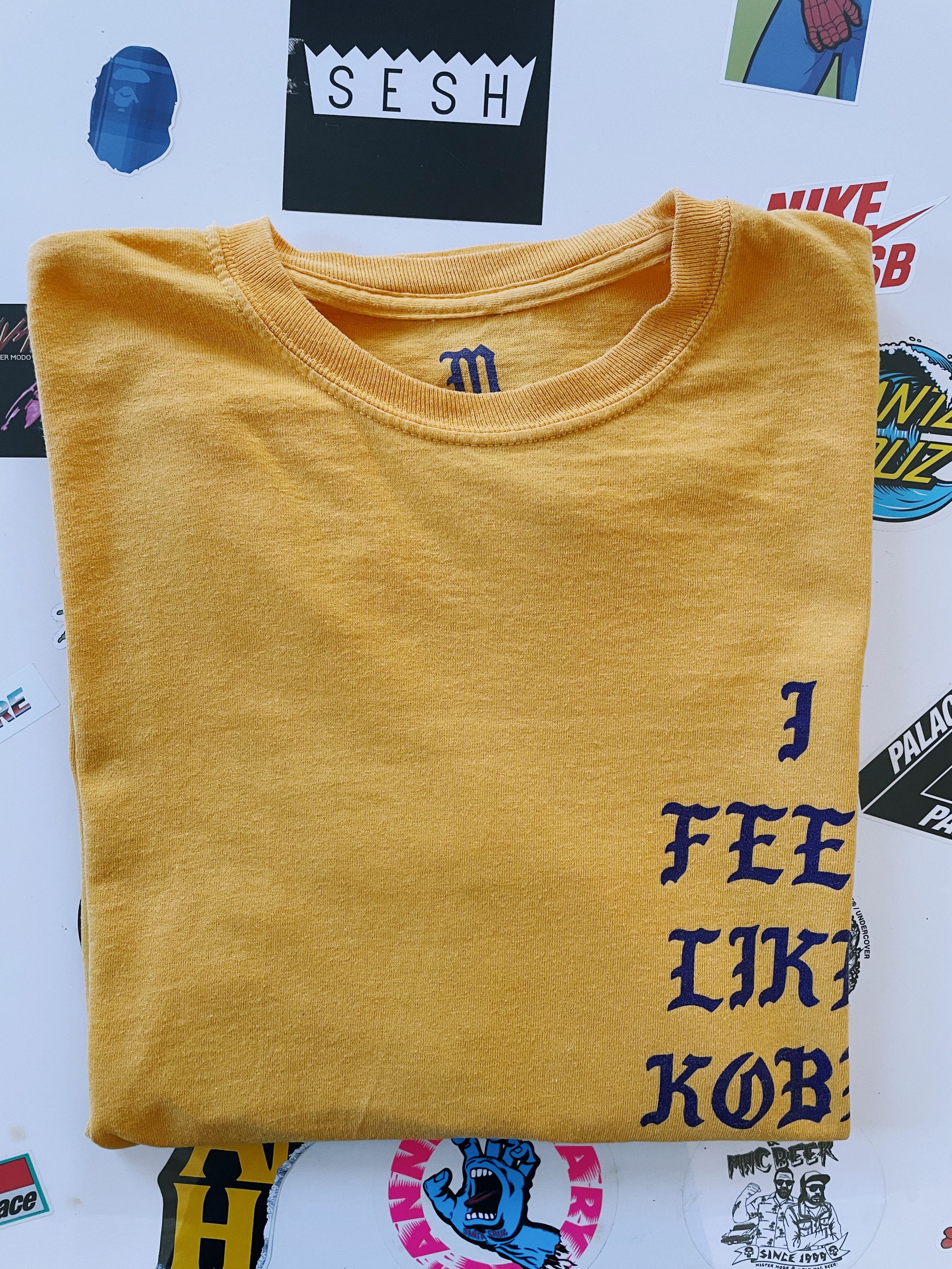 Kanye West Kanye West 'I Feel Like Kobe' Longsleeve T-shirt Yellow Size US M / EU 48-50 / 2 - 5 Thumbnail