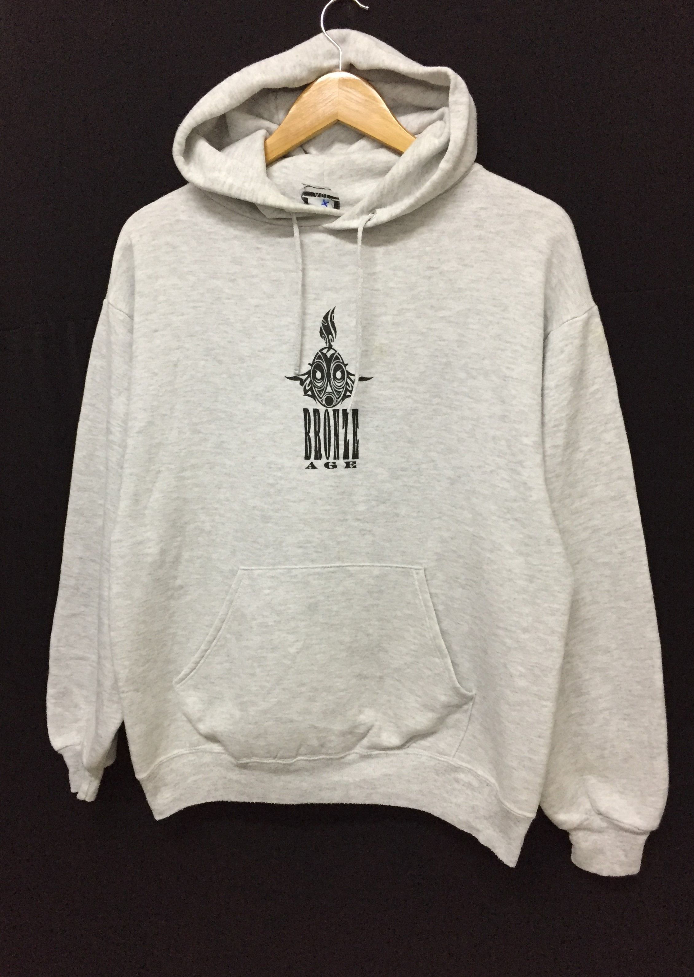 Shorty's Skateboards 90's BRONZE AGE Skull hoodie Size US M / EU 48-50 / 2 - 2 Thumbnail
