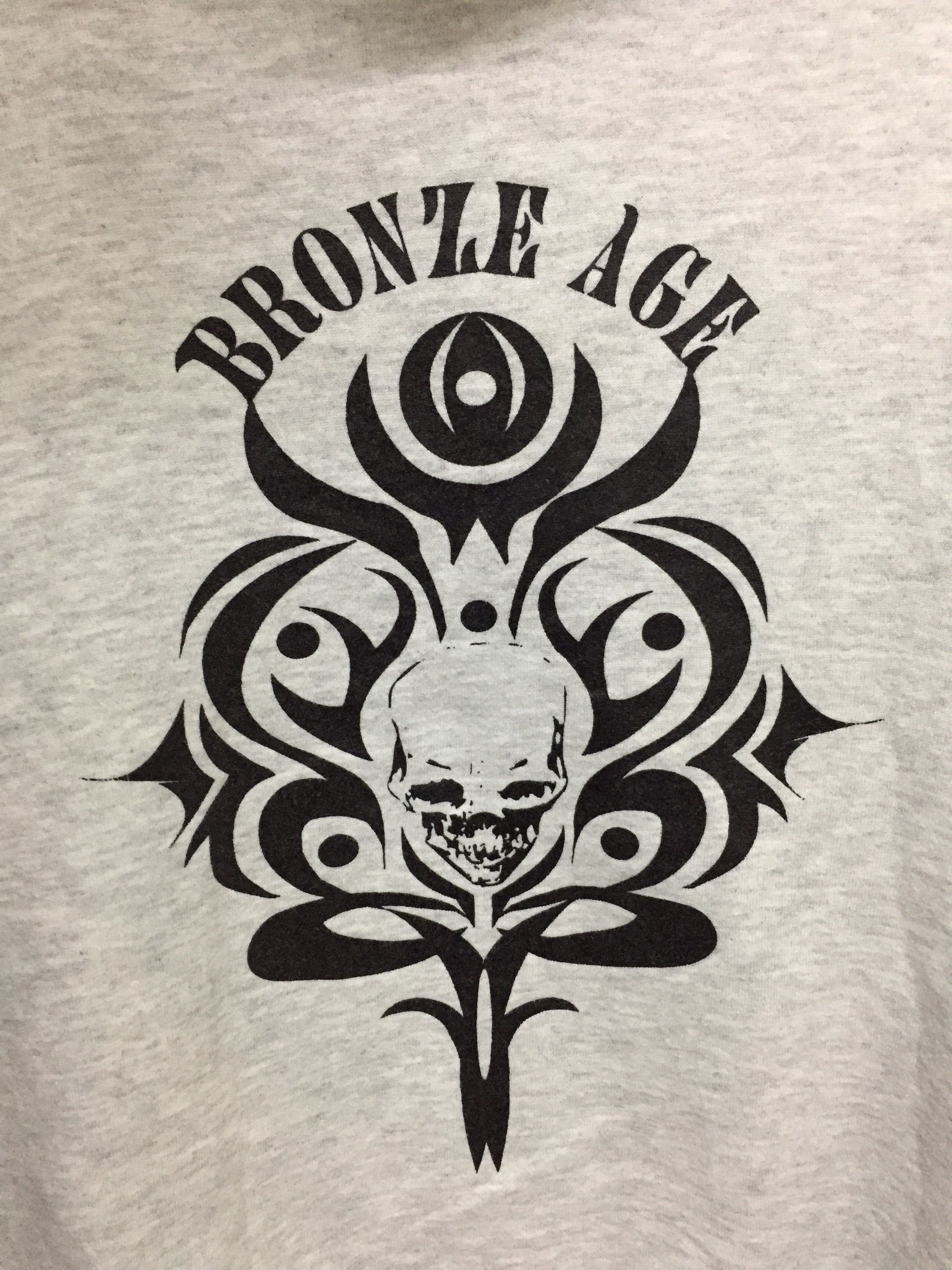 Shorty's Skateboards 90's BRONZE AGE Skull hoodie Size US M / EU 48-50 / 2 - 8 Thumbnail