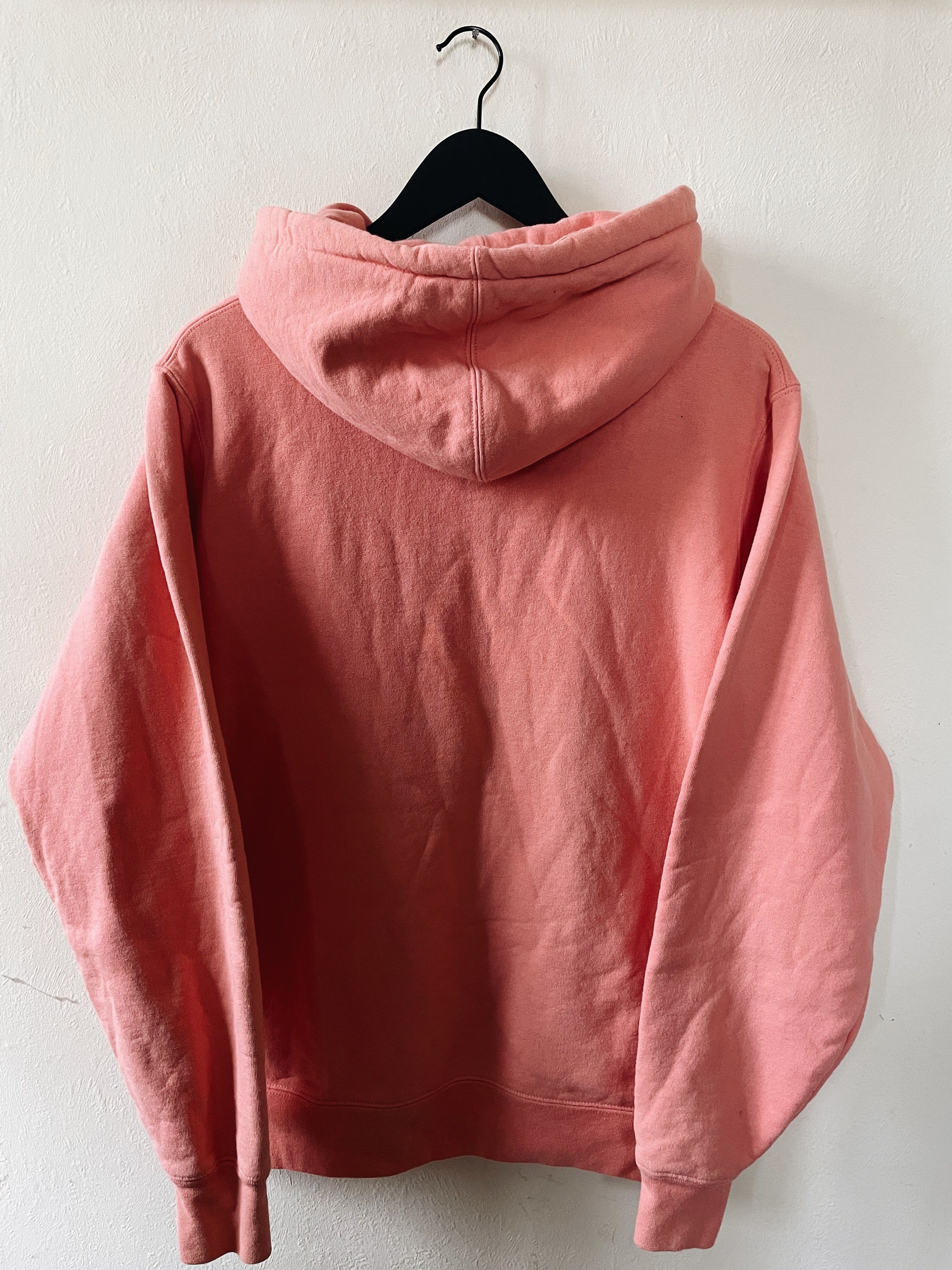 Supreme Supreme Corner Label Hoodie Coral Size US M / EU 48-50 / 2 - 2 Thumbnail