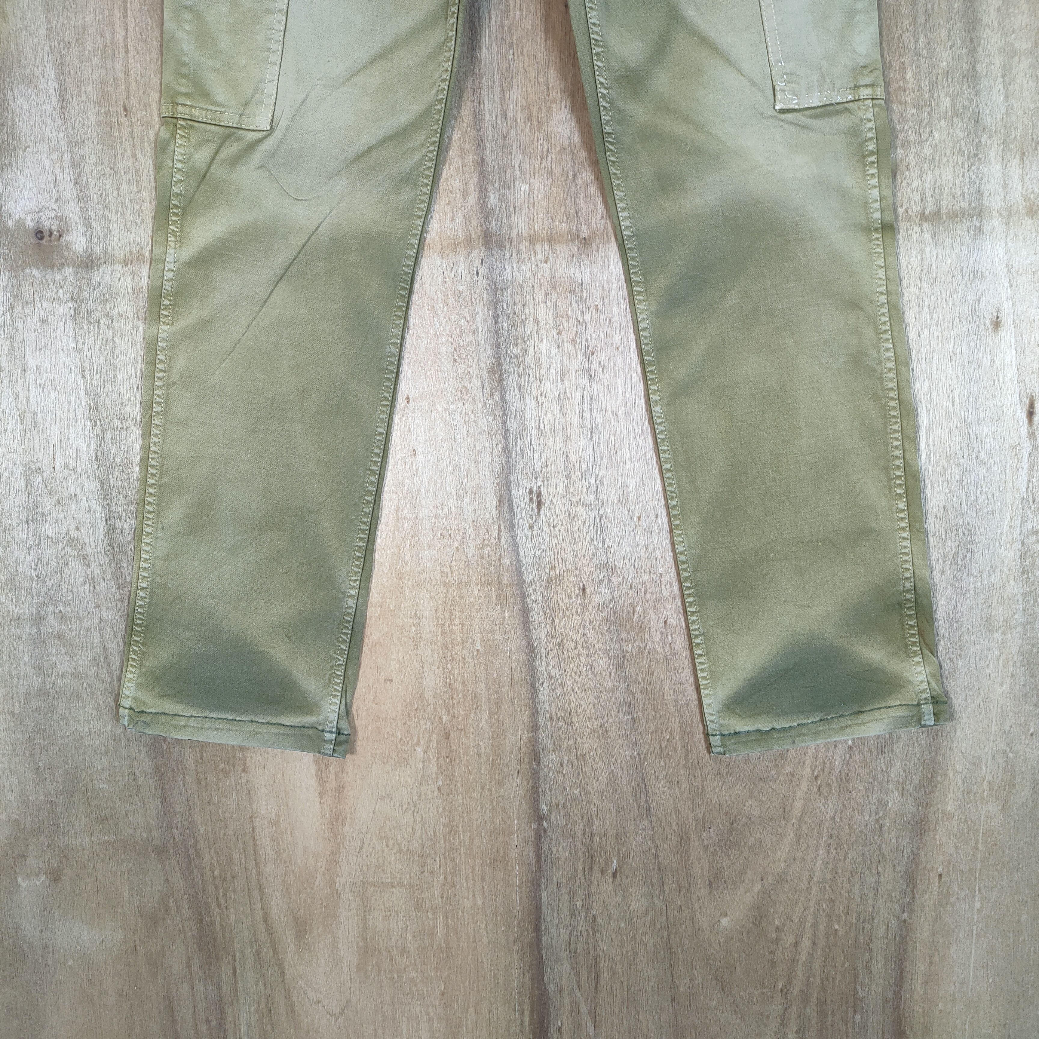 Johnbull VINTAGE JOHN BULL FADED CARGO PANTS Size US 30 / EU 46 - 3 Thumbnail