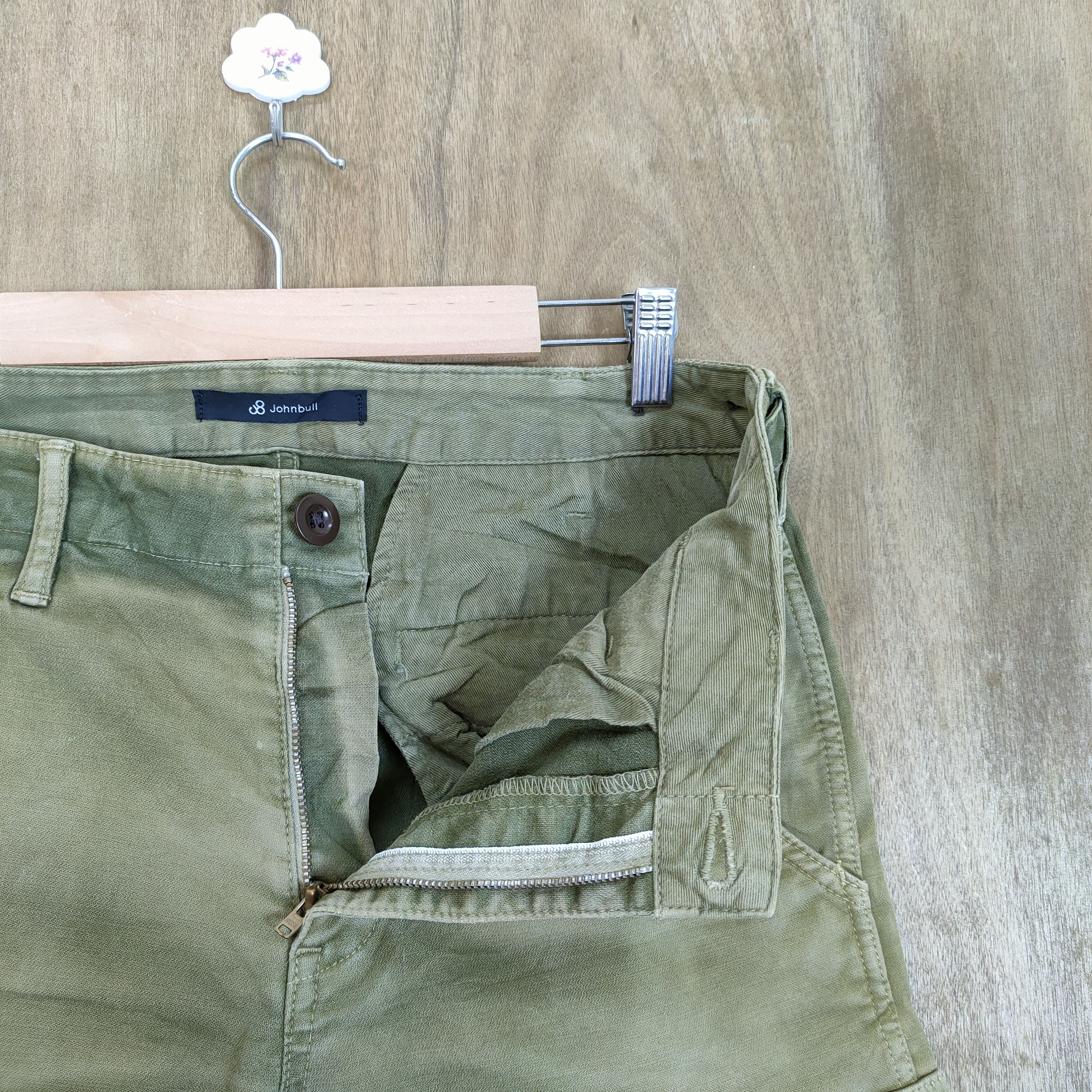 Johnbull VINTAGE JOHN BULL FADED CARGO PANTS Size US 30 / EU 46 - 10 Thumbnail