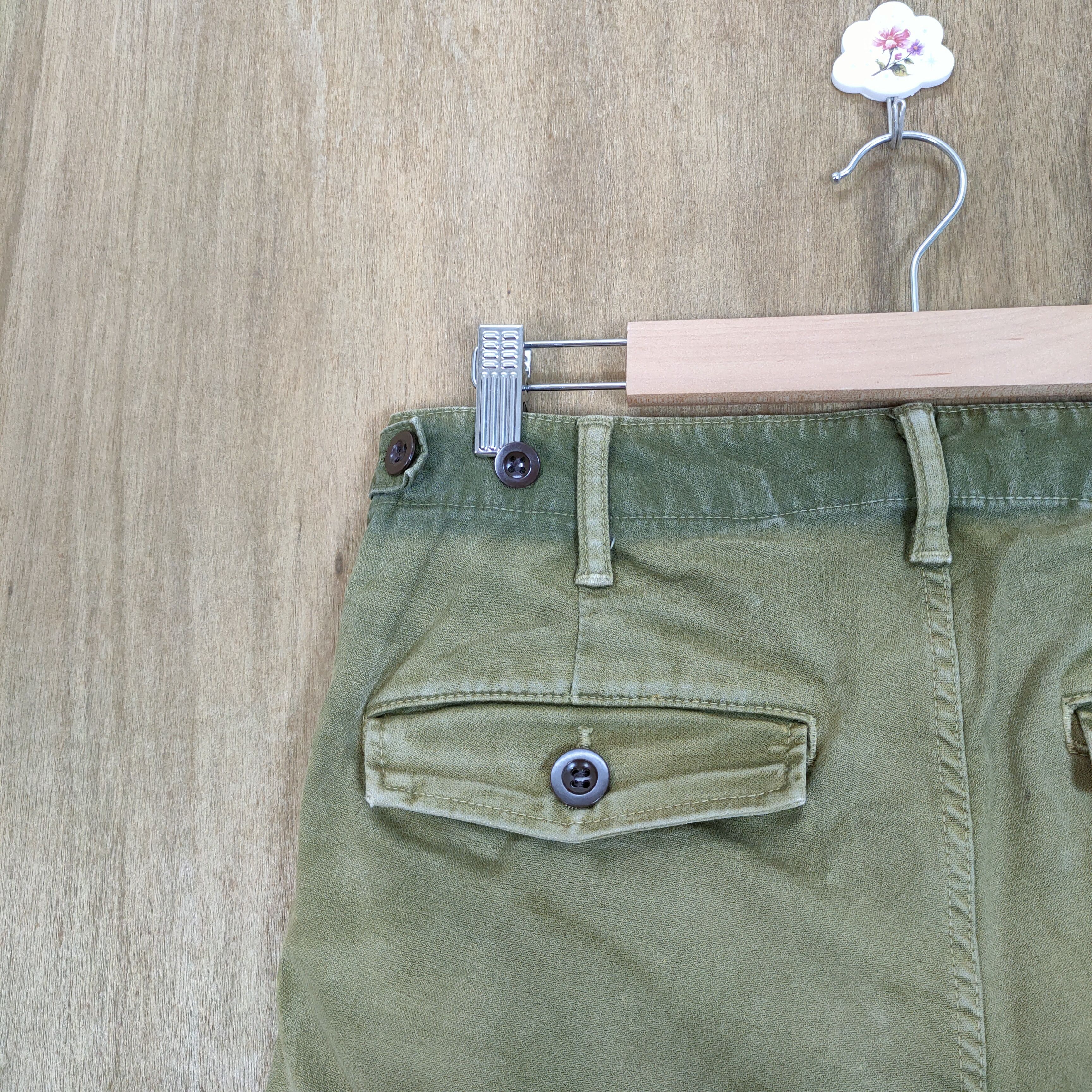 Johnbull VINTAGE JOHN BULL FADED CARGO PANTS Size US 30 / EU 46 - 14 Thumbnail