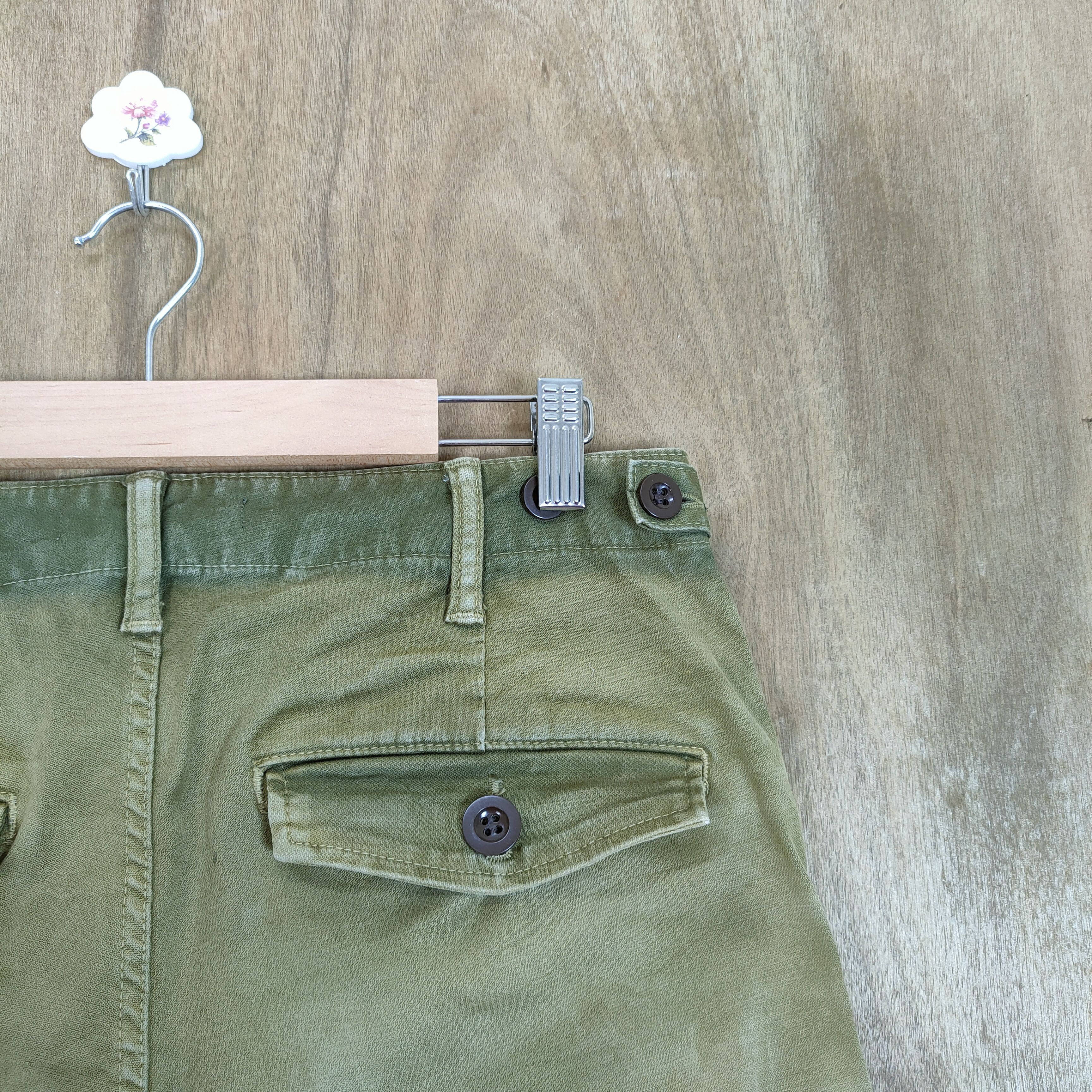 Johnbull VINTAGE JOHN BULL FADED CARGO PANTS Size US 30 / EU 46 - 13 Thumbnail