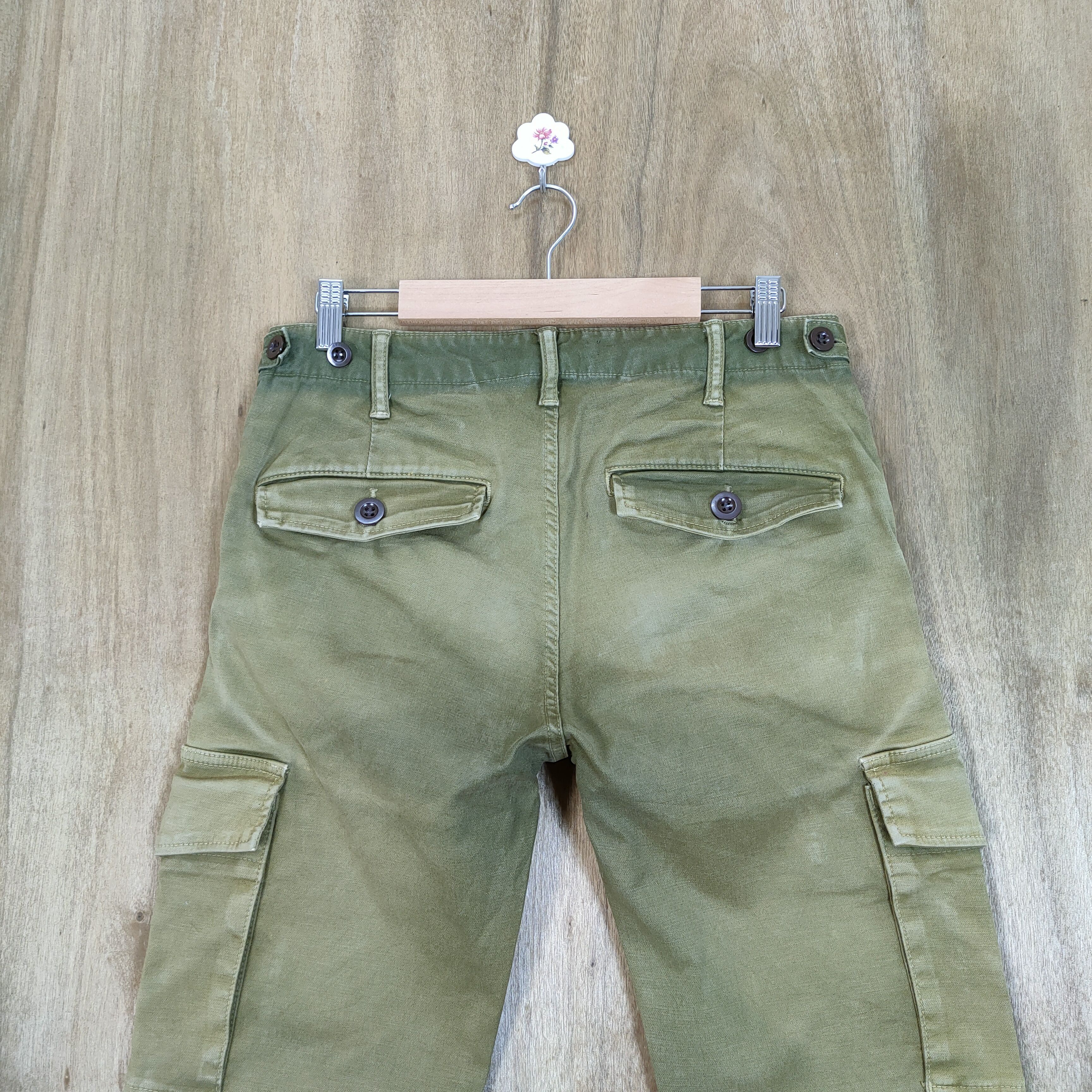 Johnbull VINTAGE JOHN BULL FADED CARGO PANTS Size US 30 / EU 46 - 11 Thumbnail