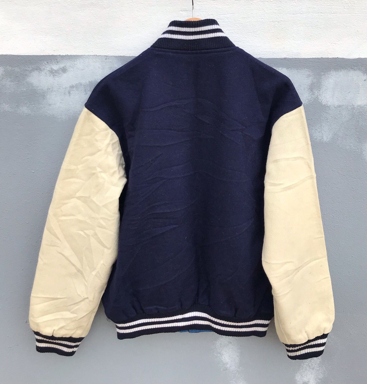 Vintage Vintage plain varsity jacket Size US S / EU 44-46 / 1 - 2 Thumbnail