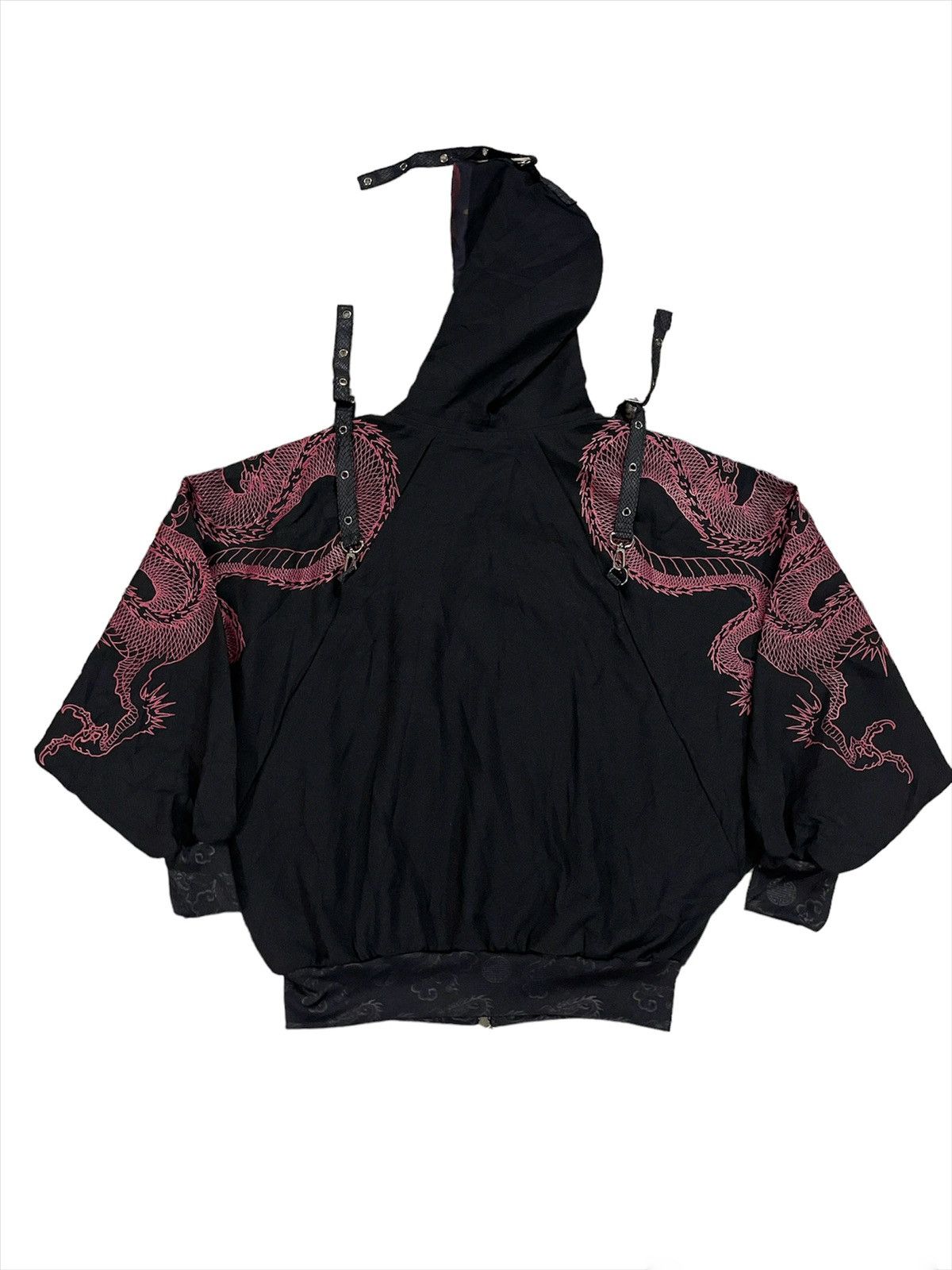 Seditionaries ‼️Qutie Frash Batwing Bondage Dragon Print Like Jpg Hoodie Size US L / EU 52-54 / 3 - 13 Thumbnail