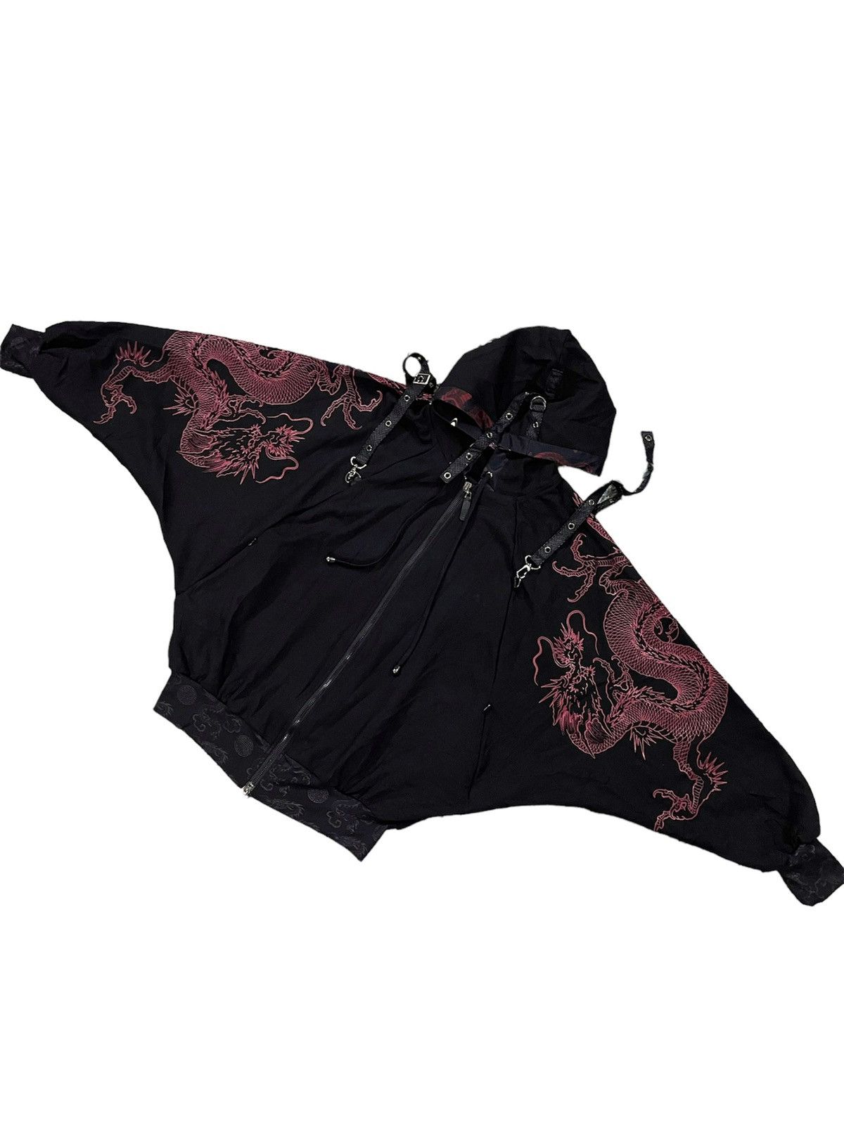 Seditionaries ‼️Qutie Frash Batwing Bondage Dragon Print Like Jpg Hoodie Size US L / EU 52-54 / 3 - 7 Thumbnail