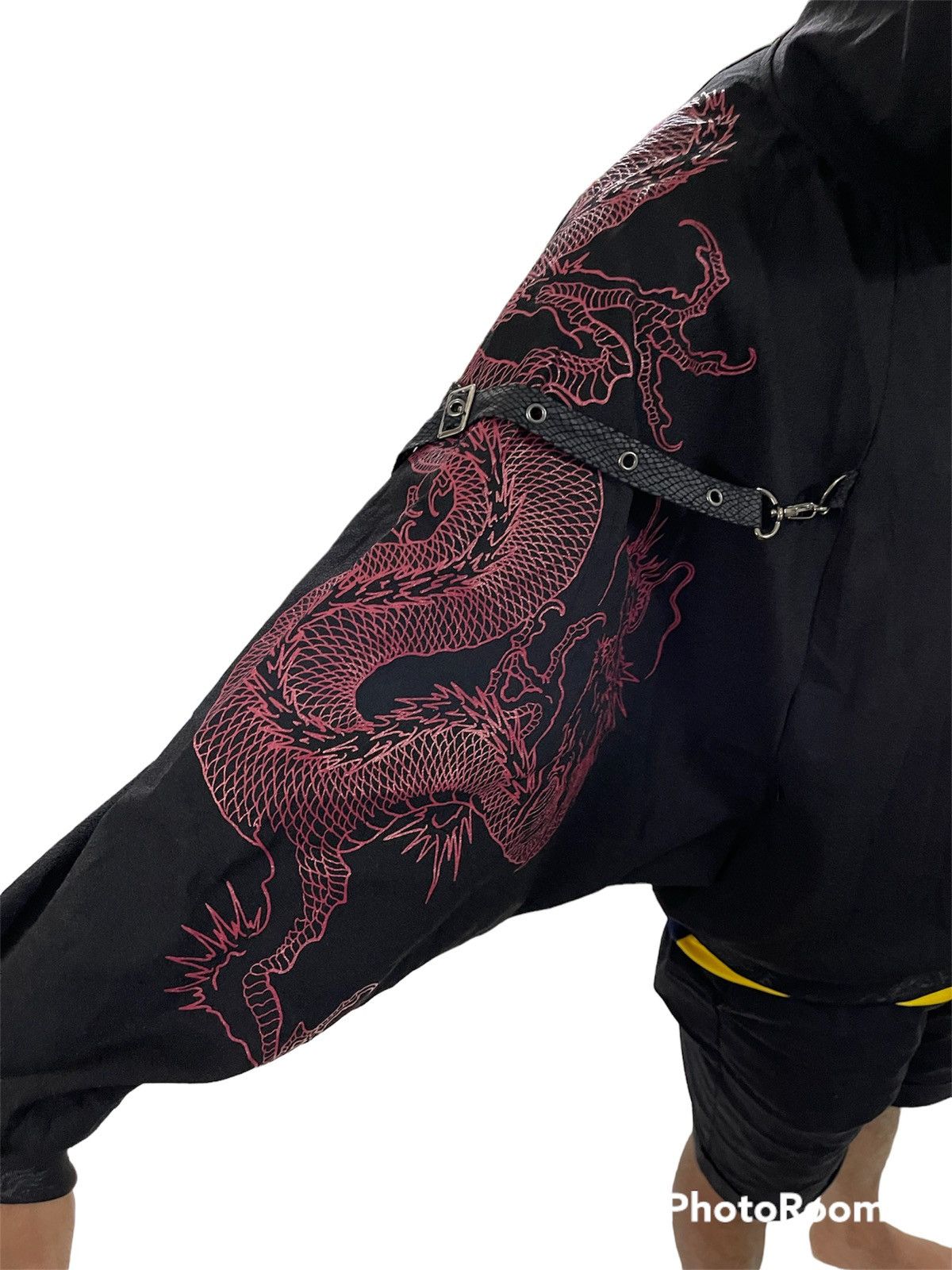Seditionaries ‼️Qutie Frash Batwing Bondage Dragon Print Like Jpg Hoodie Size US L / EU 52-54 / 3 - 3 Thumbnail