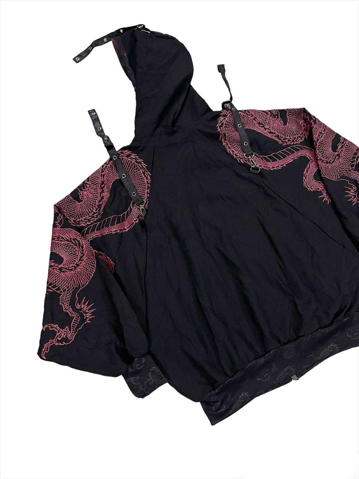 Seditionaries ‼️Qutie Frash Batwing Bondage Dragon Print Like Jpg Hoodie Size US L / EU 52-54 / 3 - 14 Thumbnail