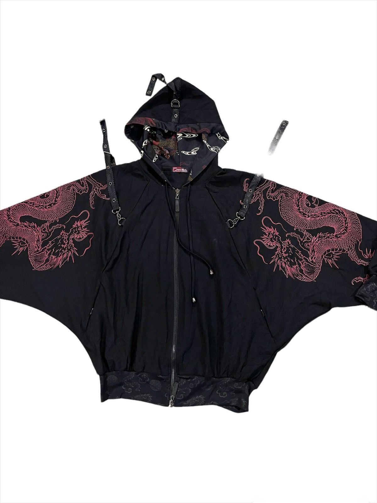 Seditionaries ‼️Qutie Frash Batwing Bondage Dragon Print Like Jpg Hoodie Size US L / EU 52-54 / 3 - 8 Thumbnail