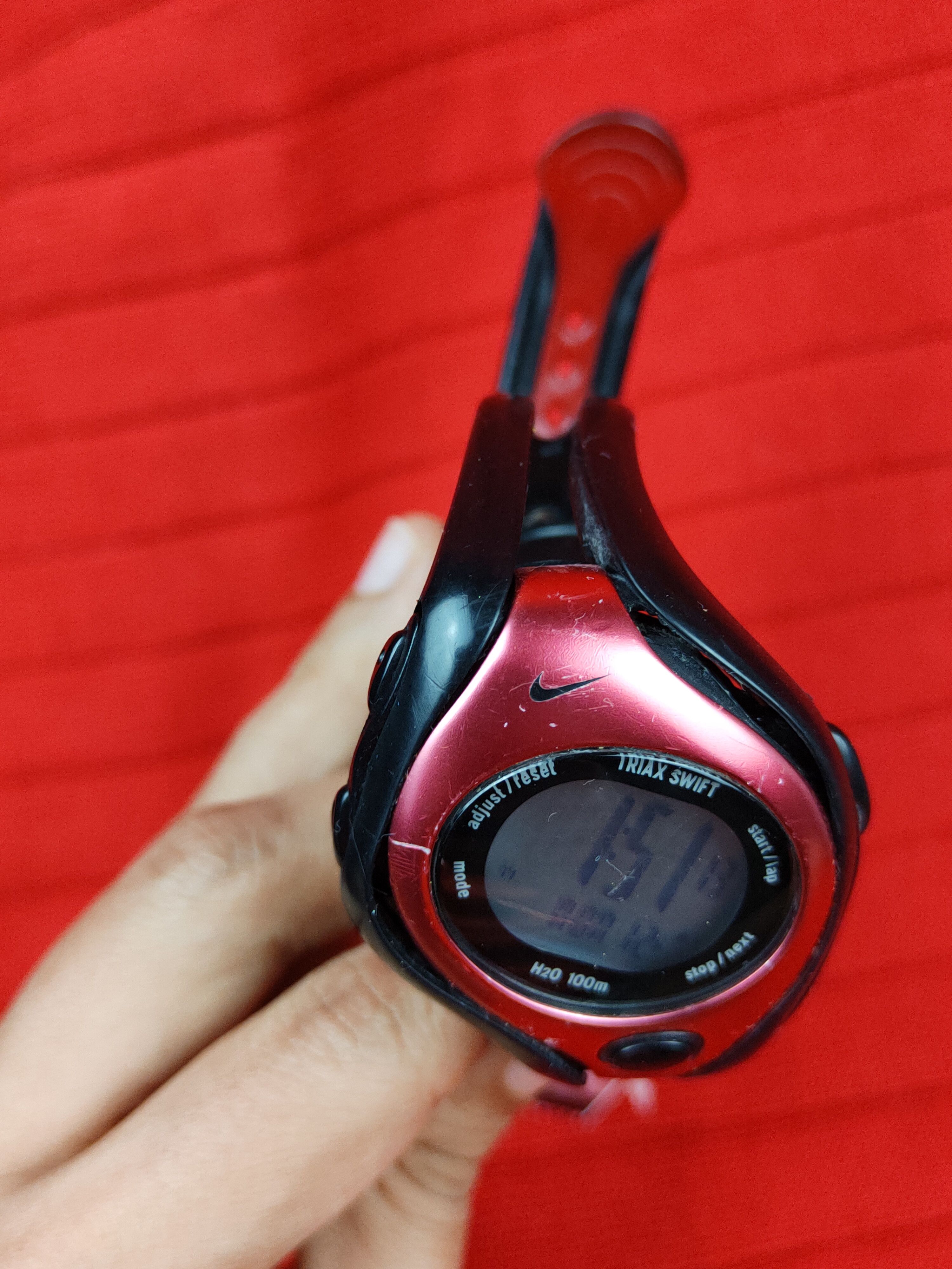 Nike Nike H2O Digital Vintage Sports Watch #J032s Size ONE SIZE - 3 Thumbnail