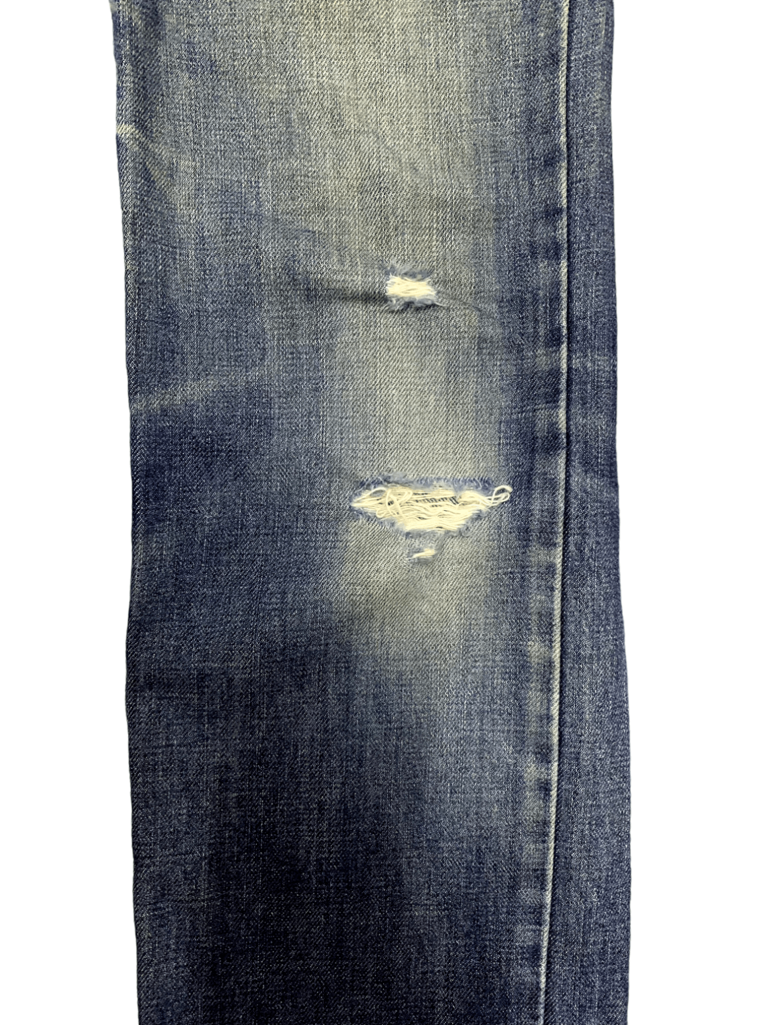 Japanese Brand Vintage Japanese Brand Distressed Mud Wash Jeans Size 24" / US 00 / IT 34 - 7 Thumbnail