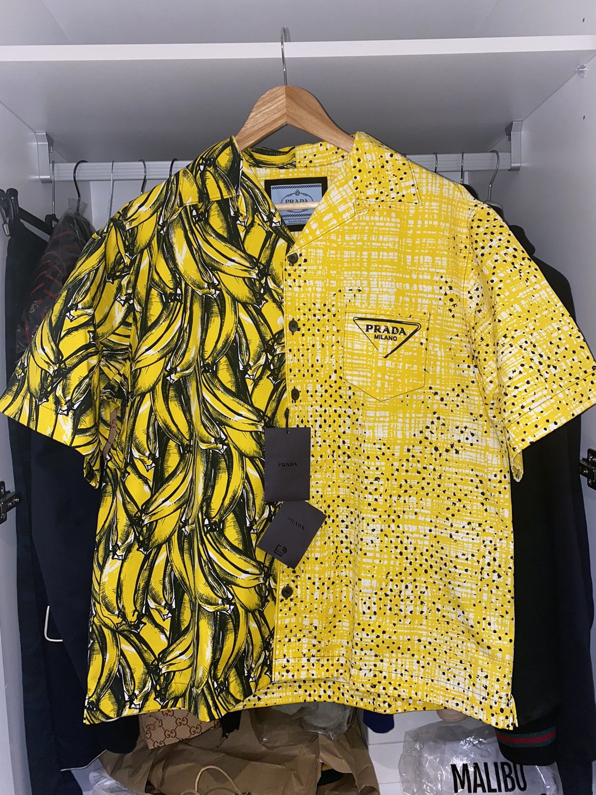 Prada SS20 Double Match Bowling Shirts Release, Drops