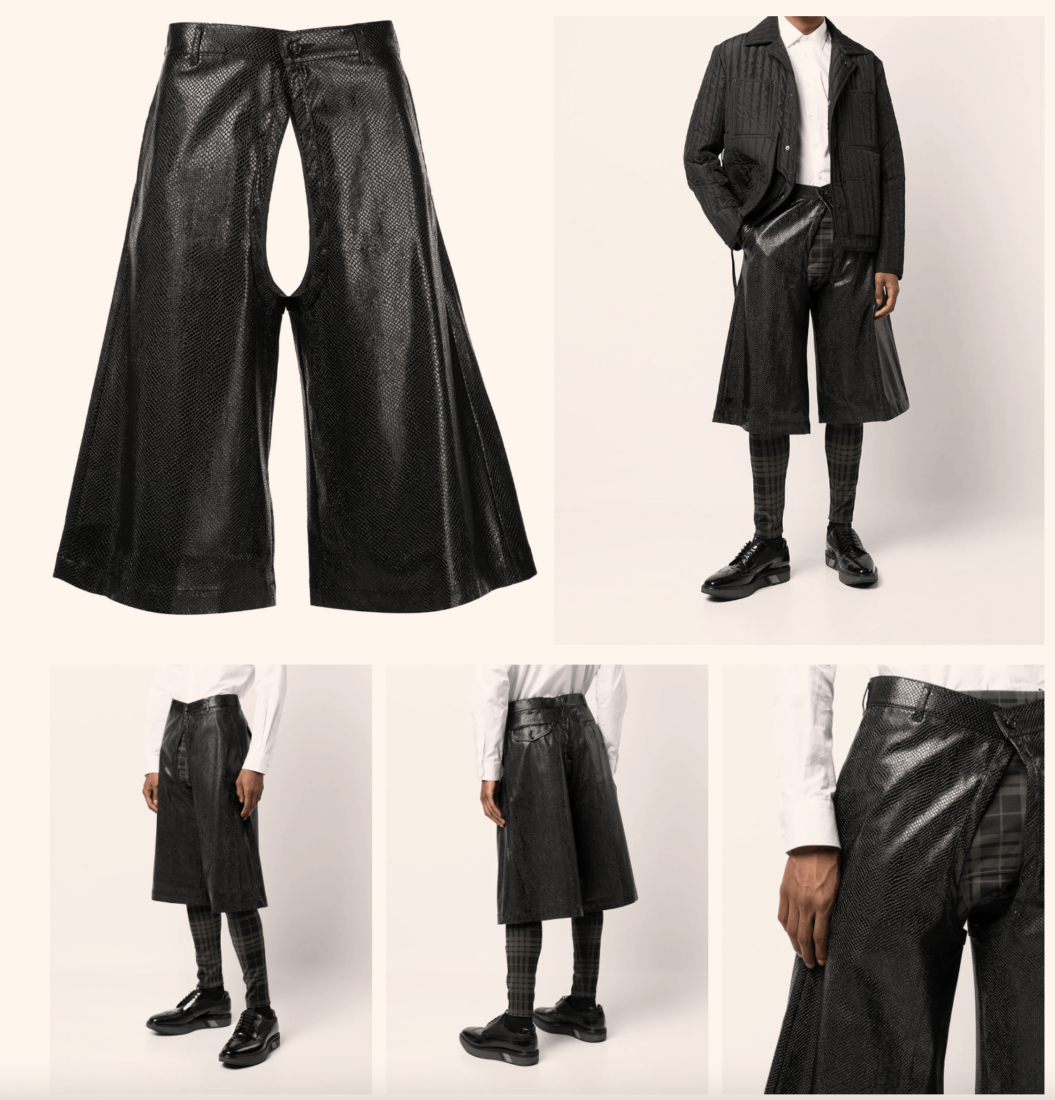 Comme des Garcons Nylon Comme des Garçons Chaps Size US 33 - 1 Thumbnail