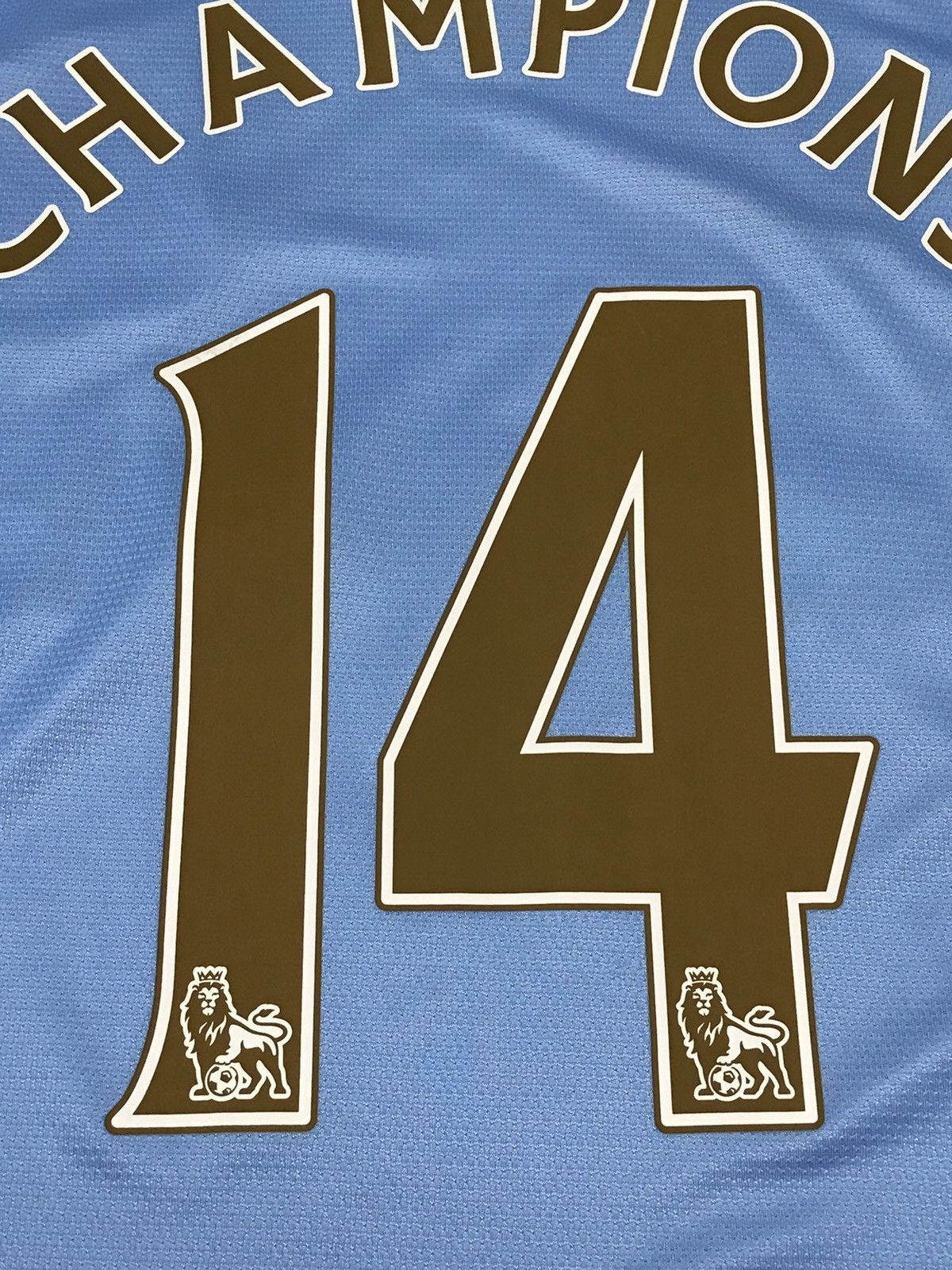 Nike Nike Manchester City Champions 2014 Jersey Size US M / EU 48-50 / 2 - 14 Thumbnail