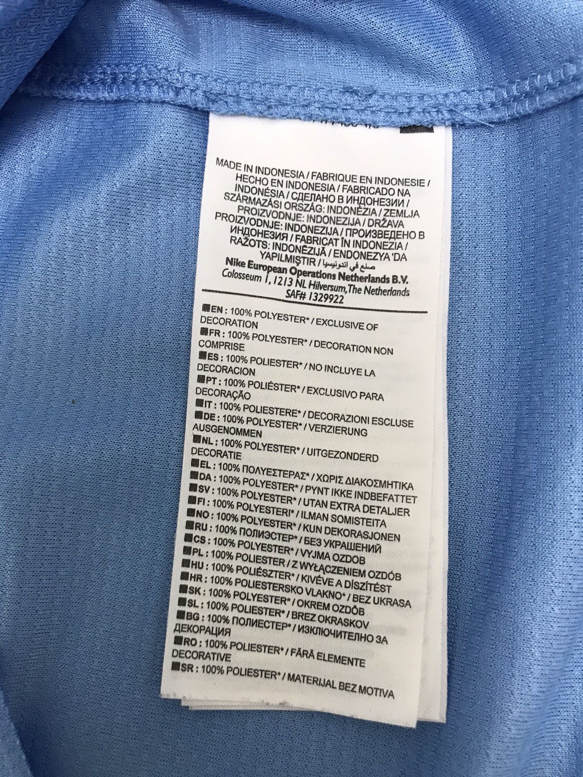 Nike Nike Manchester City Champions 2014 Jersey Size US M / EU 48-50 / 2 - 8 Thumbnail