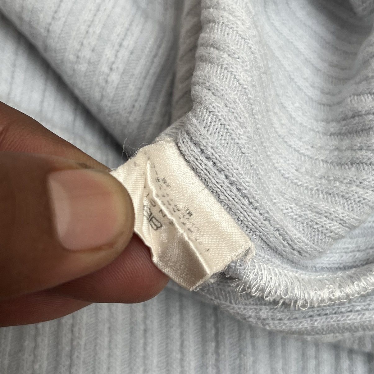 Balenciaga × Vintage Authentic Balenciaga Paris Sweater Waffle Made In Japan Size L / US 10 / IT 46 - 6 Thumbnail
