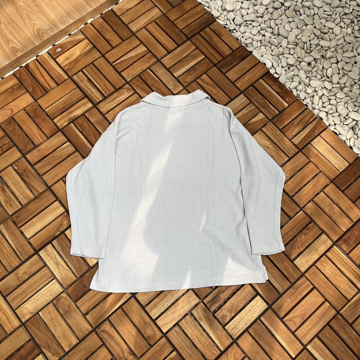 Balenciaga × Vintage Authentic Balenciaga Paris Sweater Waffle Made In Japan Size L / US 10 / IT 46 - 2 Thumbnail