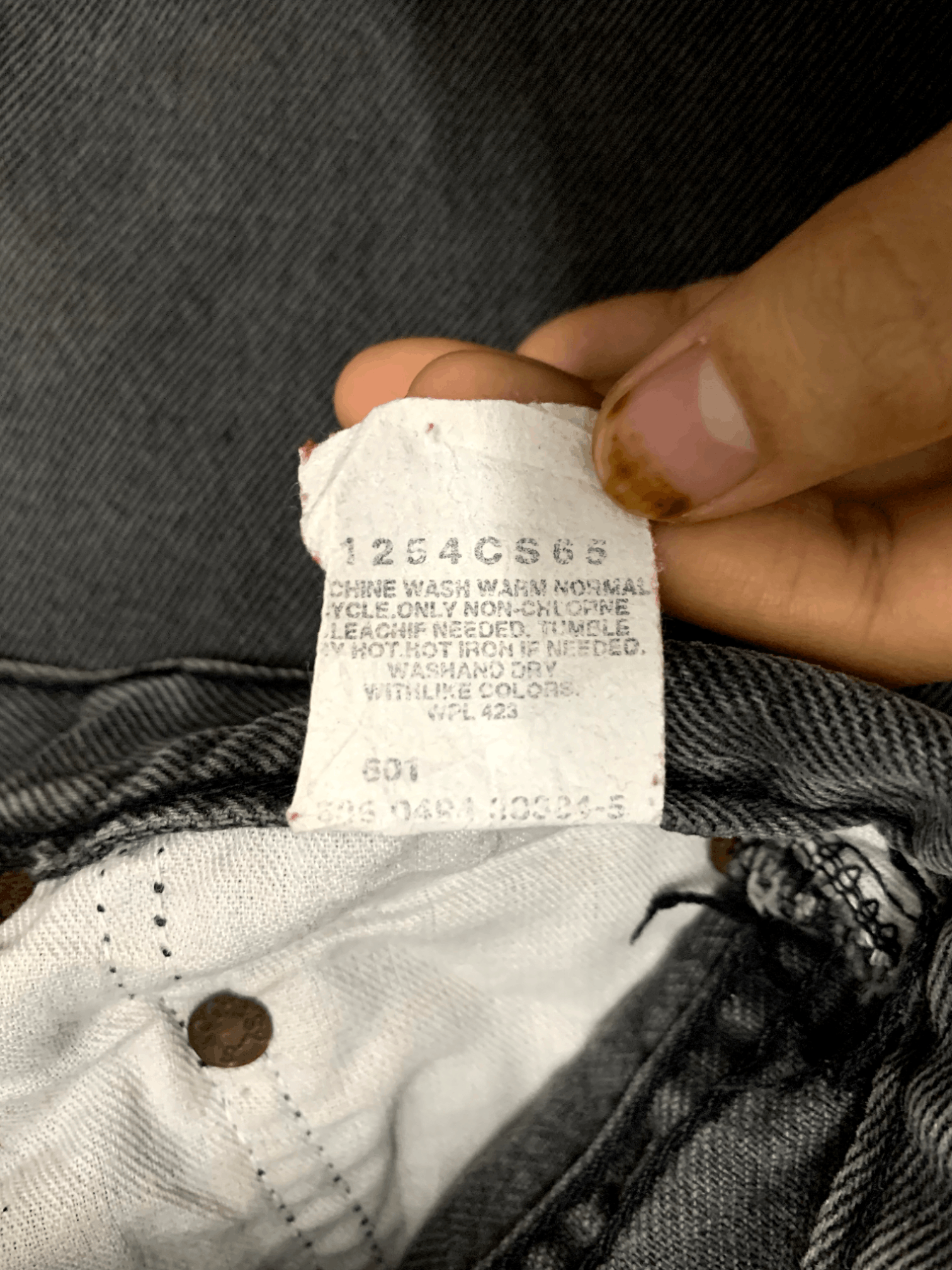 Levi's × Levi's Vintage Clothing Vintage 90s Levis 501 Relaxed Fit Loose Jeans 28x29 Size US 28 / EU 44 - 3 Thumbnail